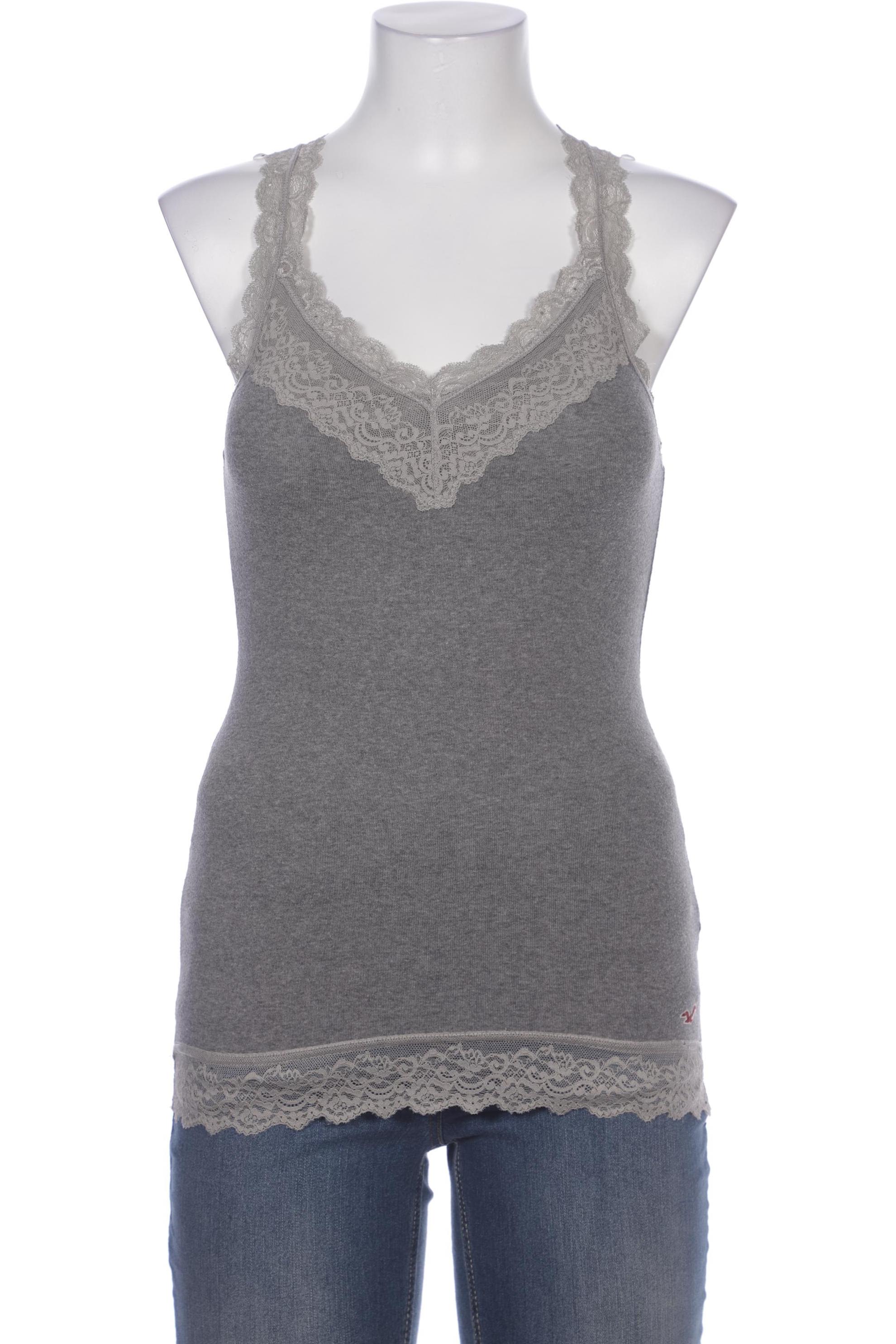 

Hollister Damen Top, grau, Gr. 38