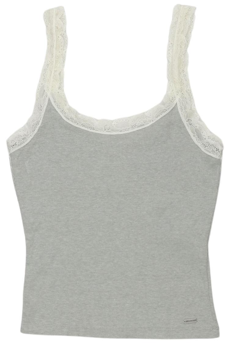 

Hollister Damen Top, grau, Gr. 34