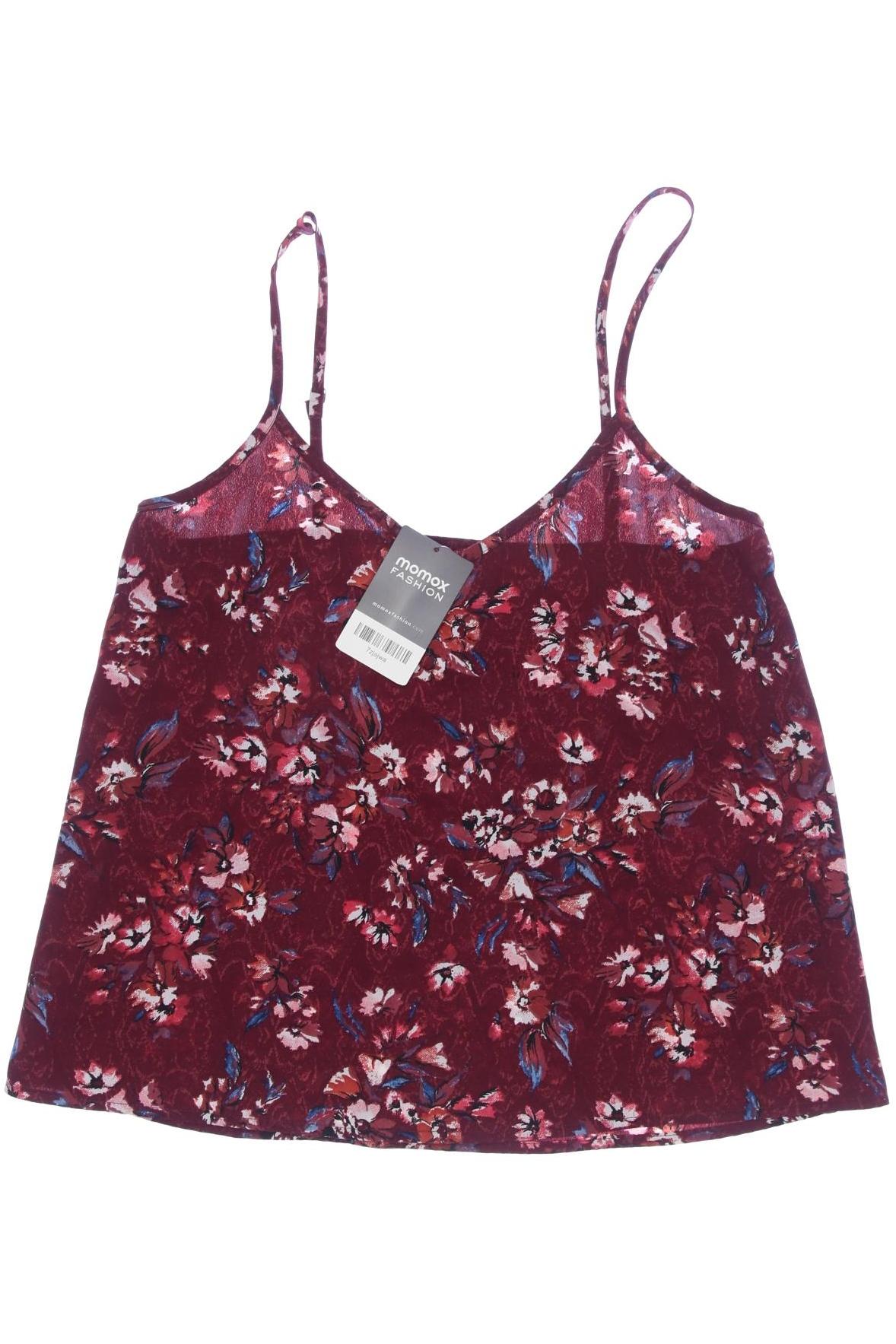 

Hollister Damen Top, bordeaux, Gr. 34
