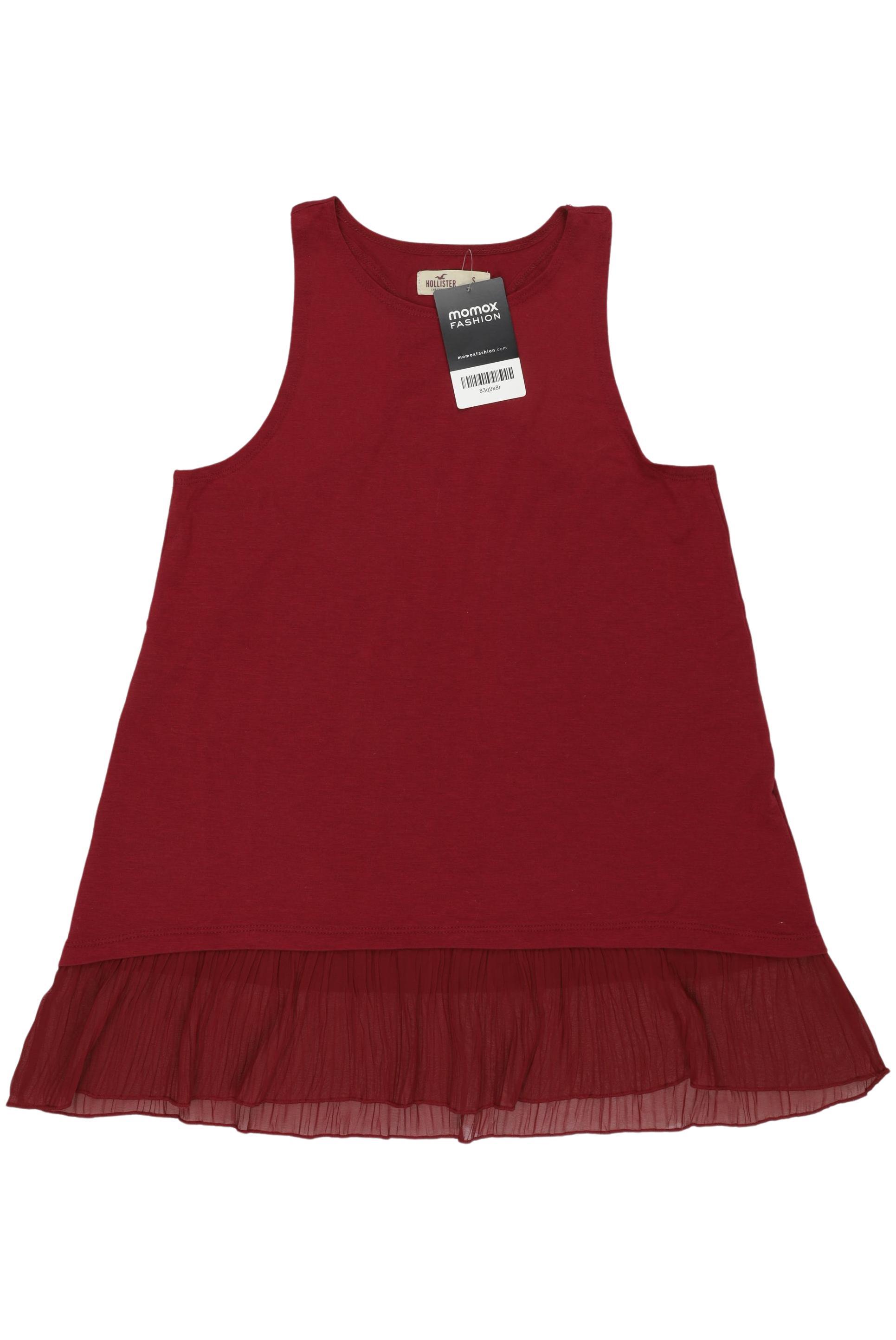 

Hollister Damen Top, bordeaux, Gr. 36