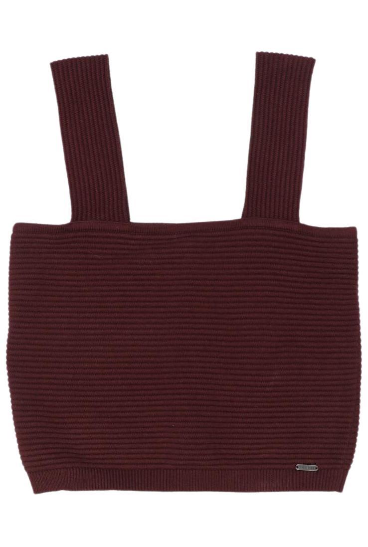 

Hollister Damen Top, bordeaux, Gr. 36