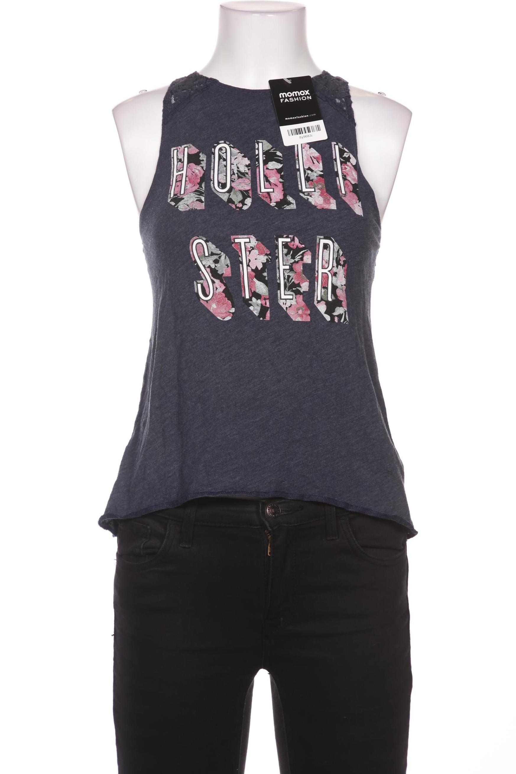 

Hollister Damen Top, blau, Gr. 34