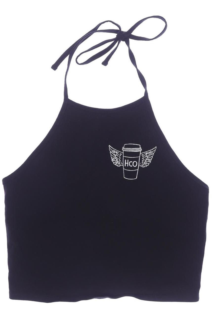 

Hollister Damen Top, schwarz, Gr. 38