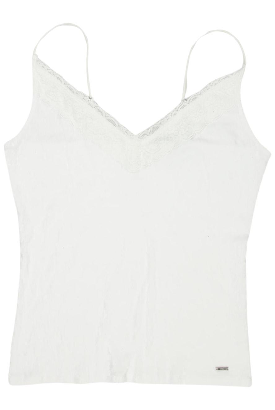 

Hollister Damen Top, weiß, Gr. 42