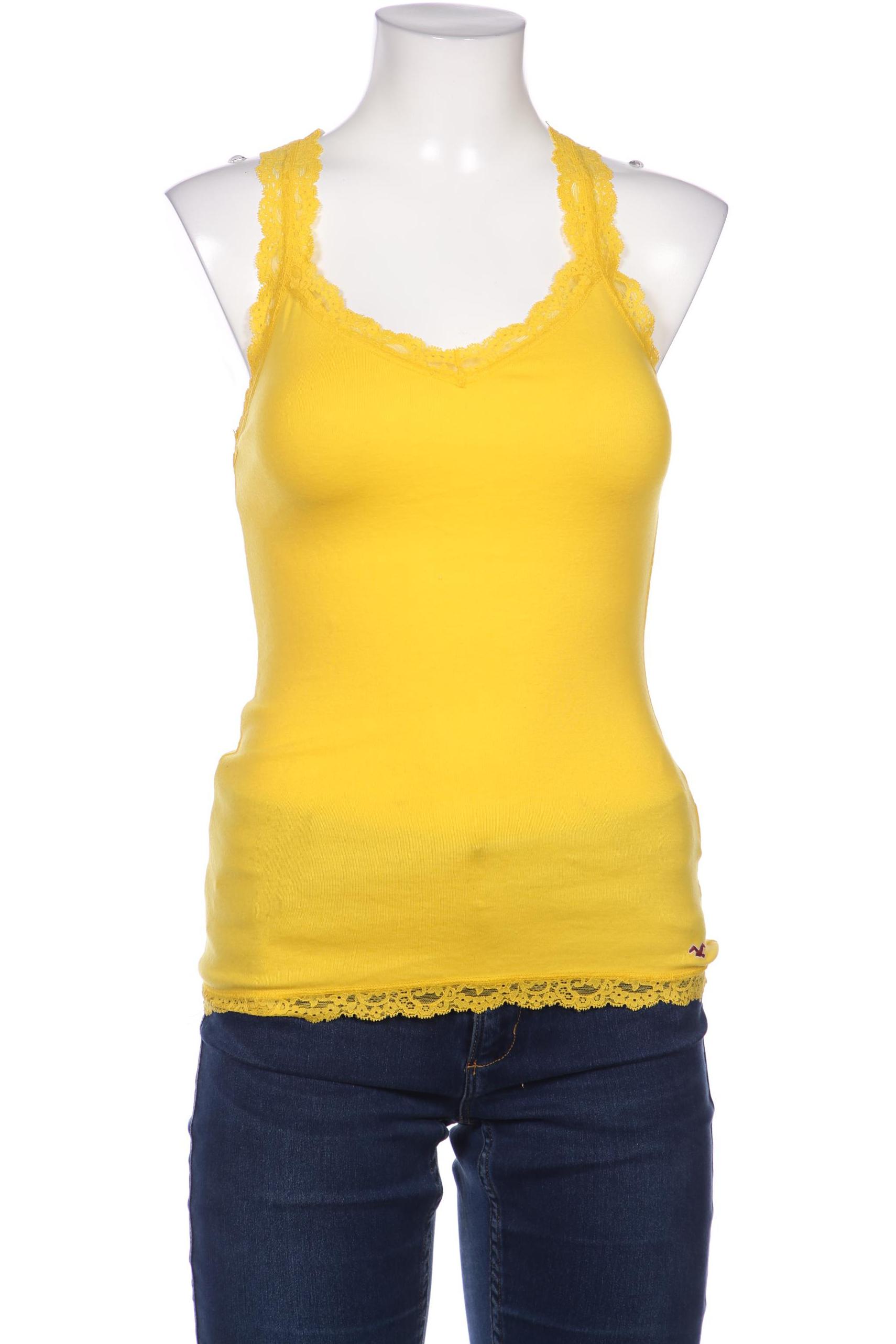 

Hollister Damen Top, gelb, Gr. 38