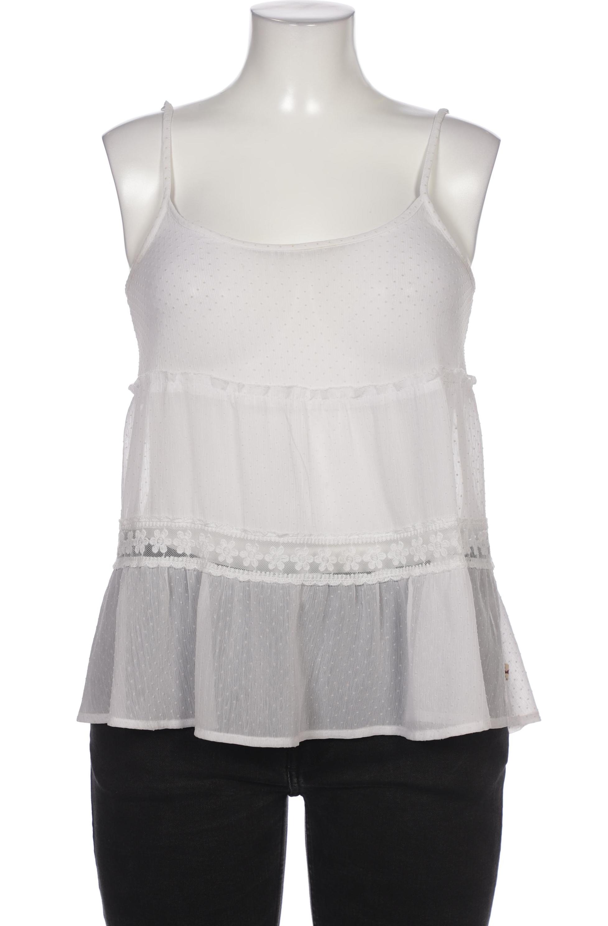 

Hollister Damen Top, weiß, Gr. 38