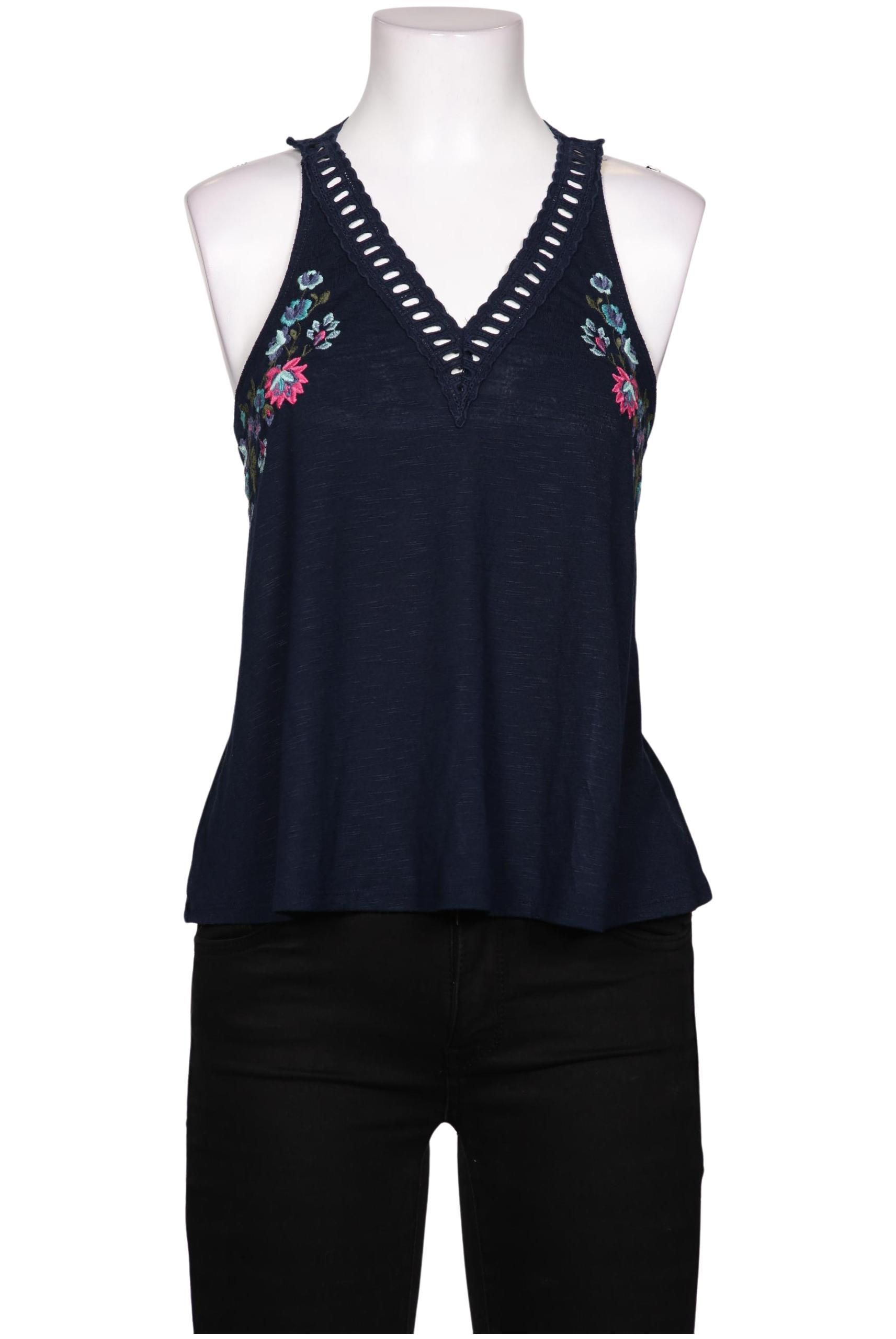 

Hollister Damen Top, marineblau, Gr. 34