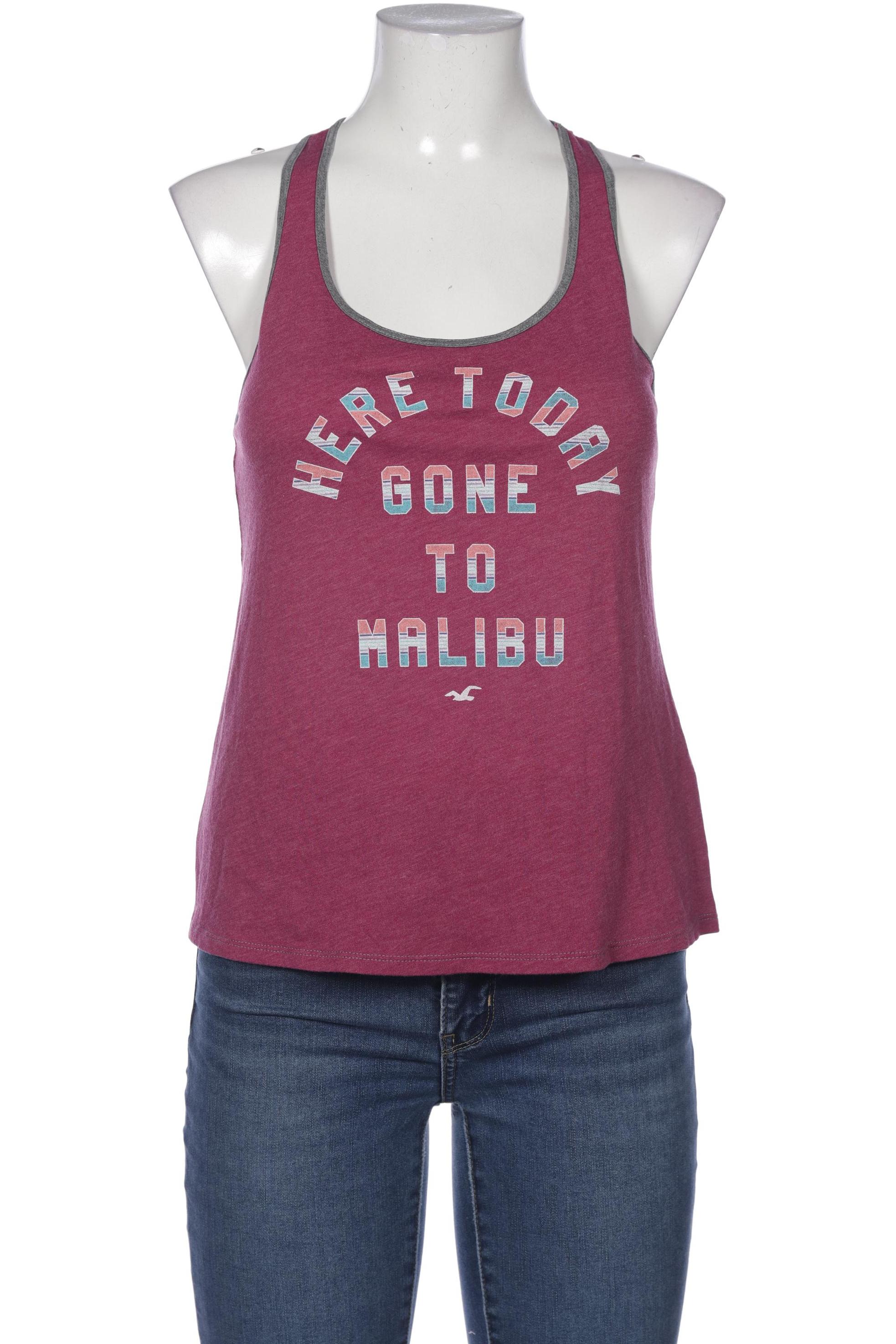 

Hollister Damen Top, bordeaux, Gr. 36
