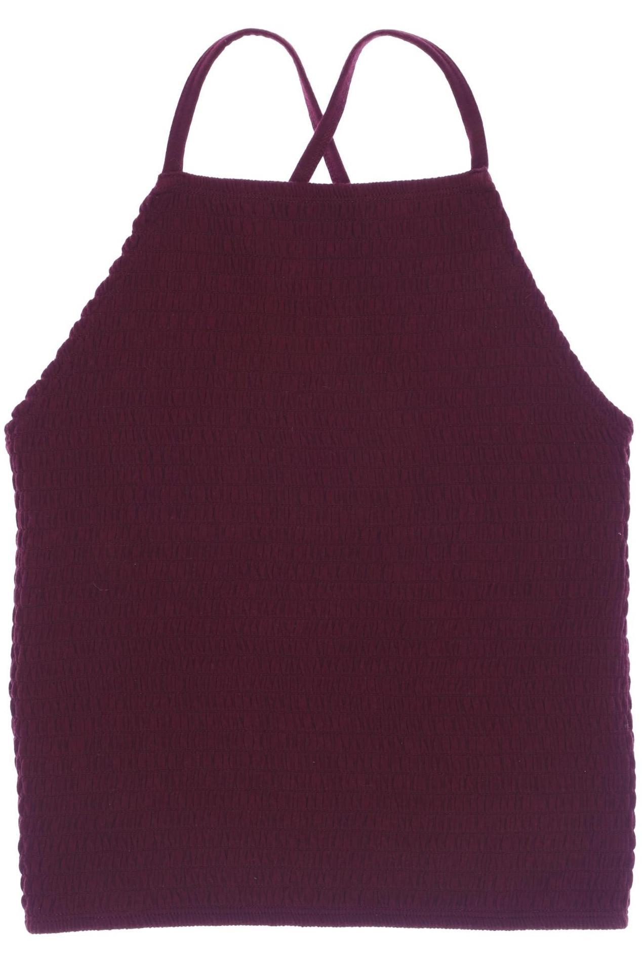 

Hollister Damen Top, bordeaux, Gr. 34