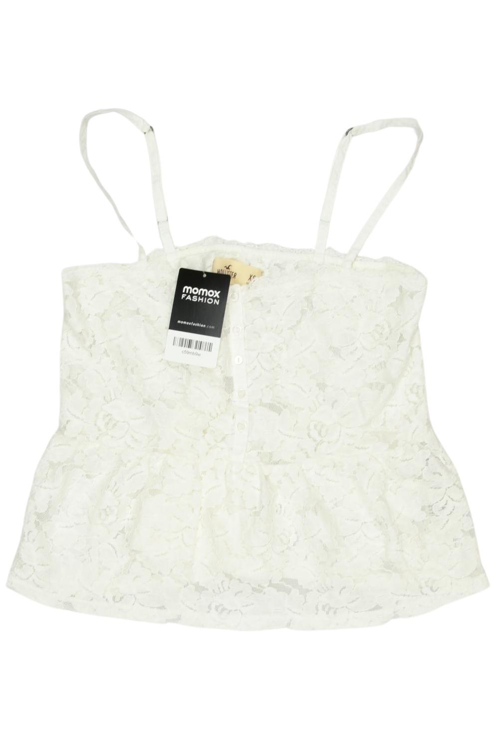 

Hollister Damen Top, weiß, Gr. 34