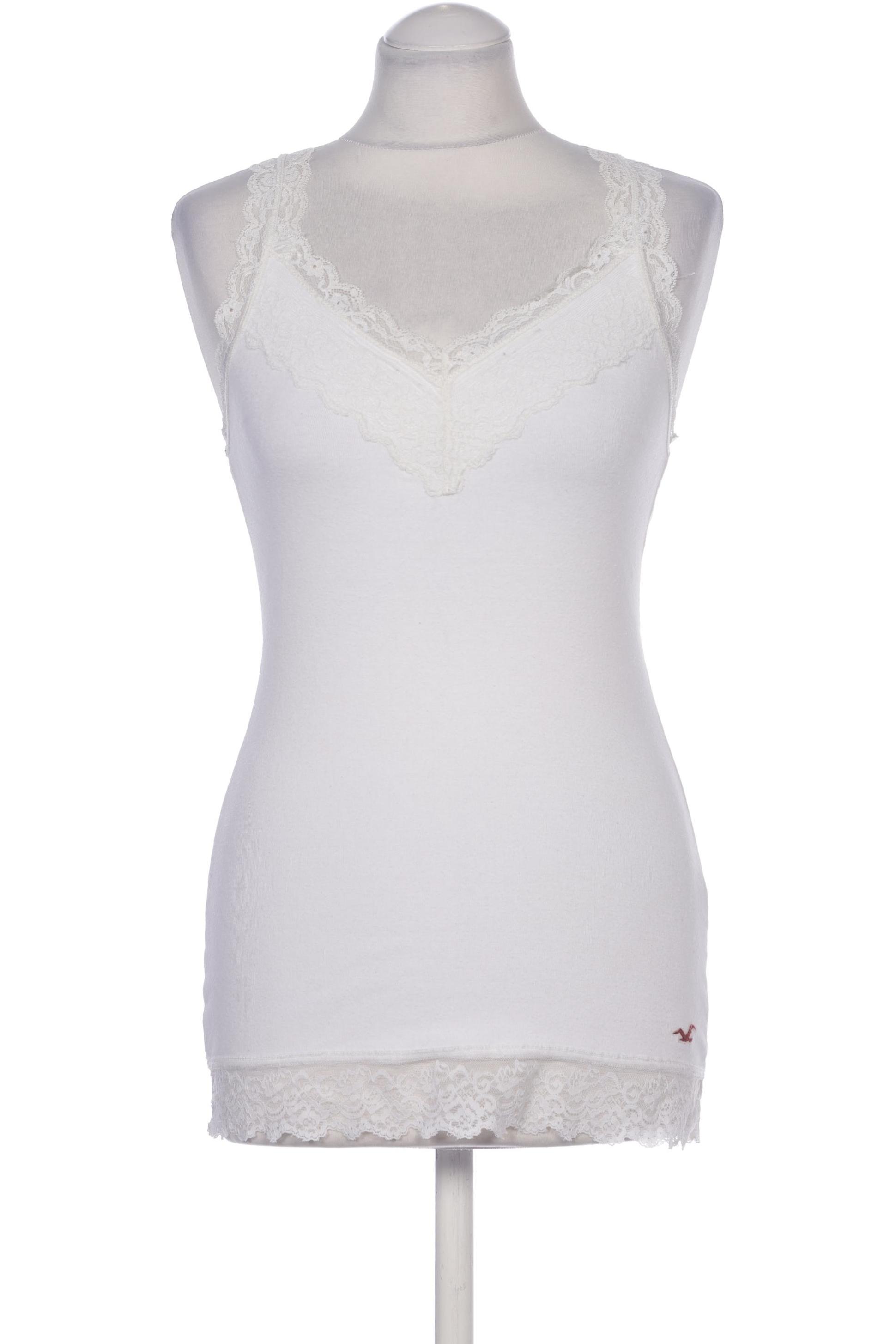 

Hollister Damen Top, cremeweiß, Gr. 38