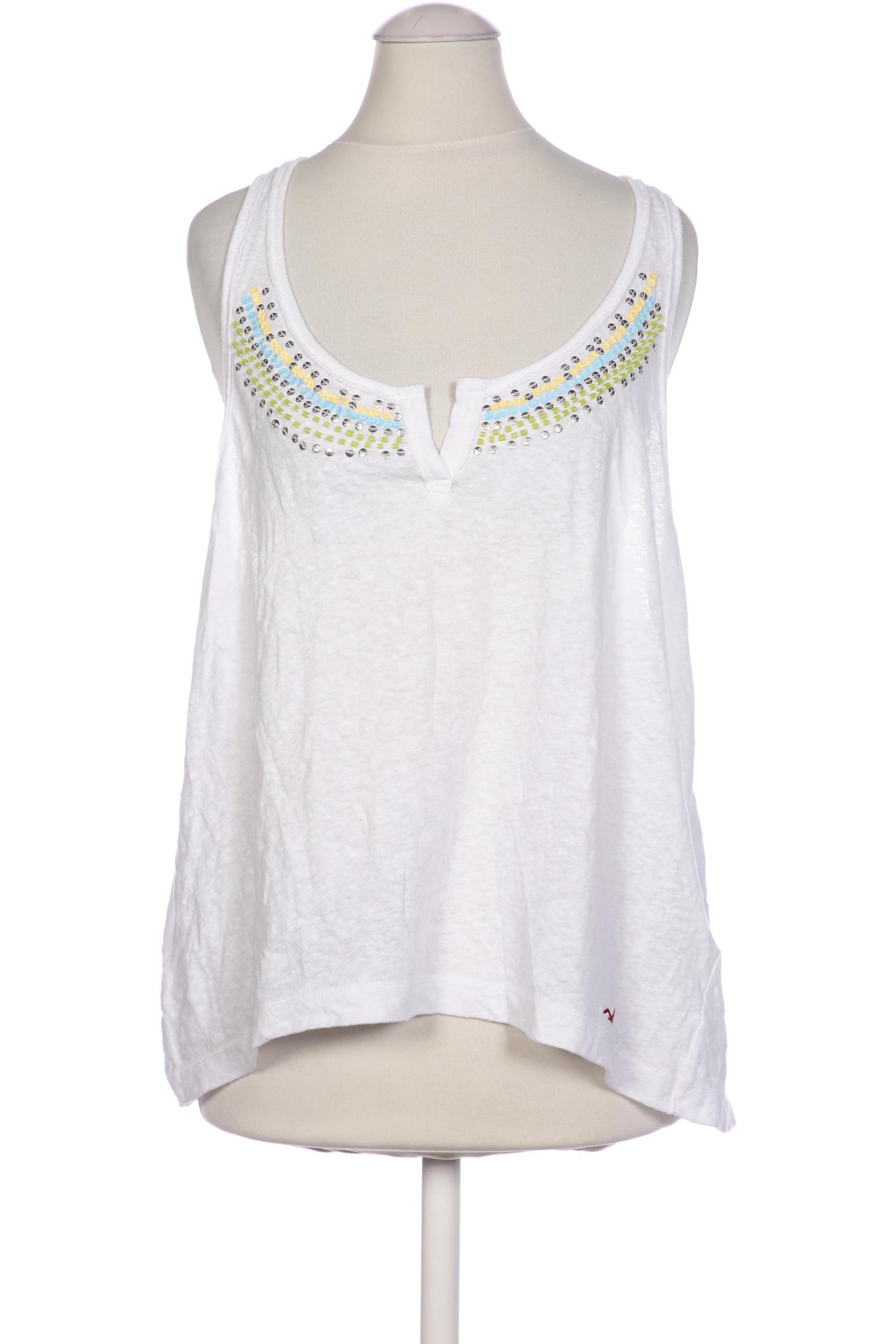 

Hollister Damen Top, weiß, Gr. 38