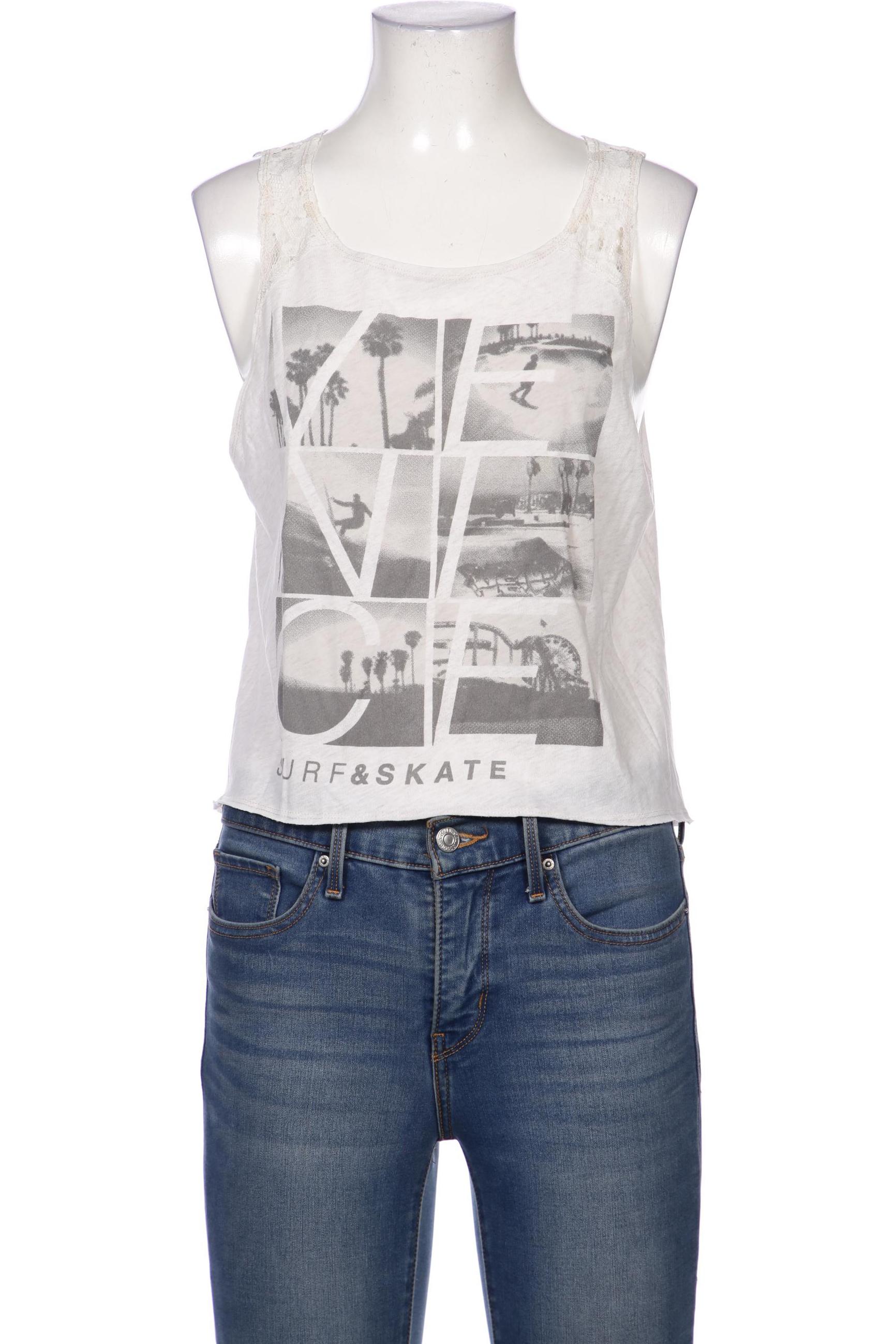

Hollister Damen Top, cremeweiß, Gr. 38