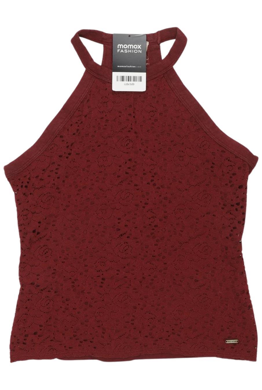 

Hollister Damen Top, bordeaux, Gr. 36