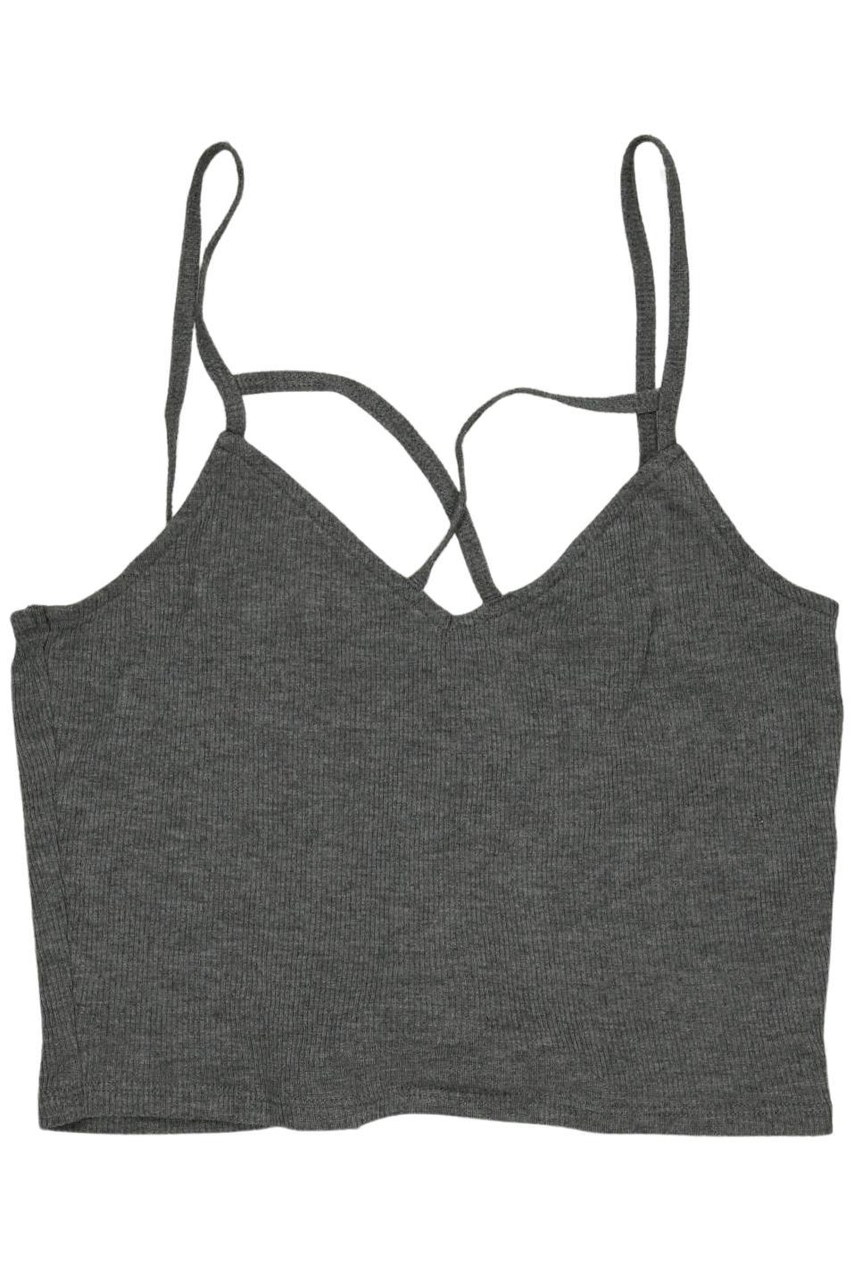 

Hollister Damen Top, grau, Gr. 34