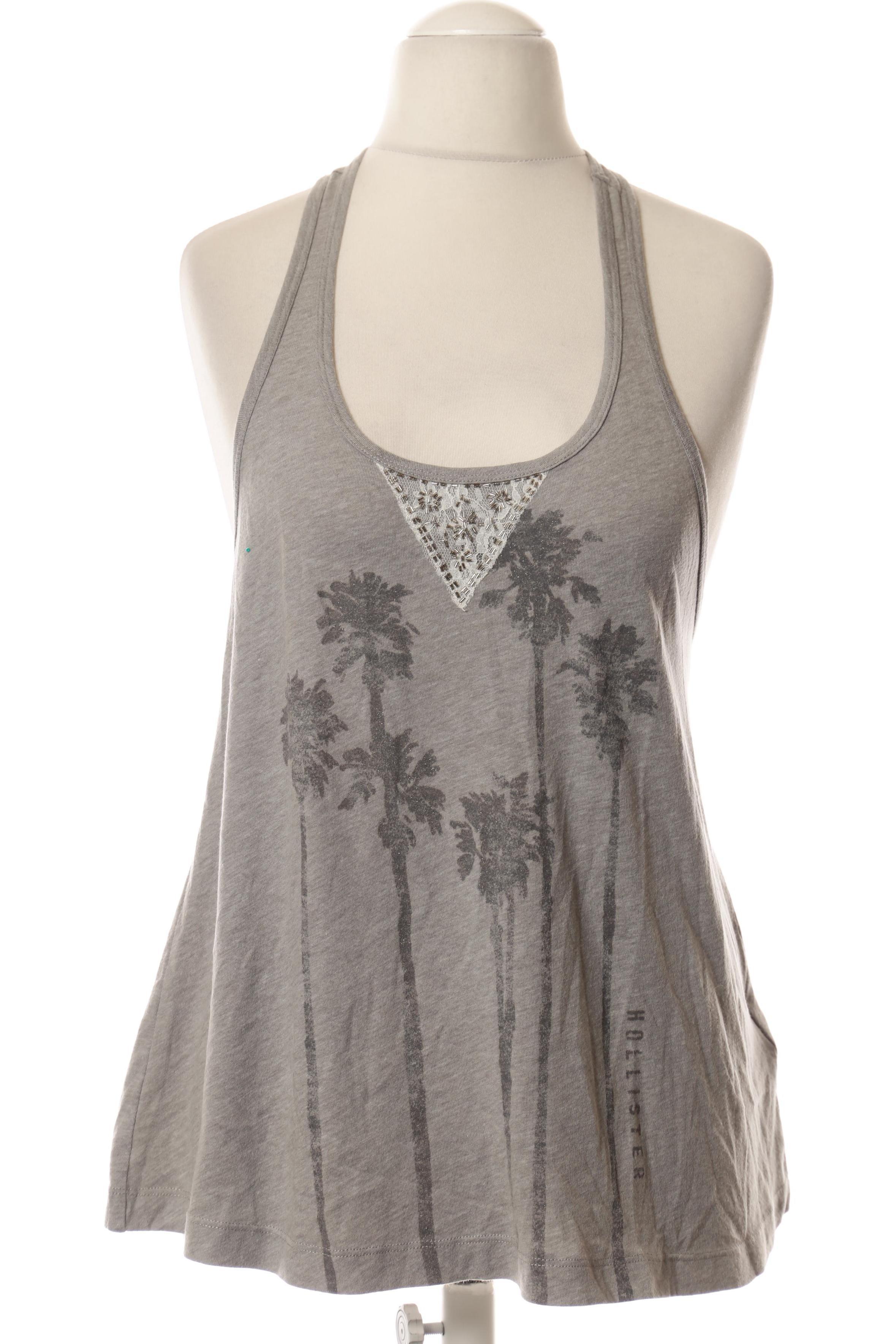 

Hollister Damen Top, grau, Gr.