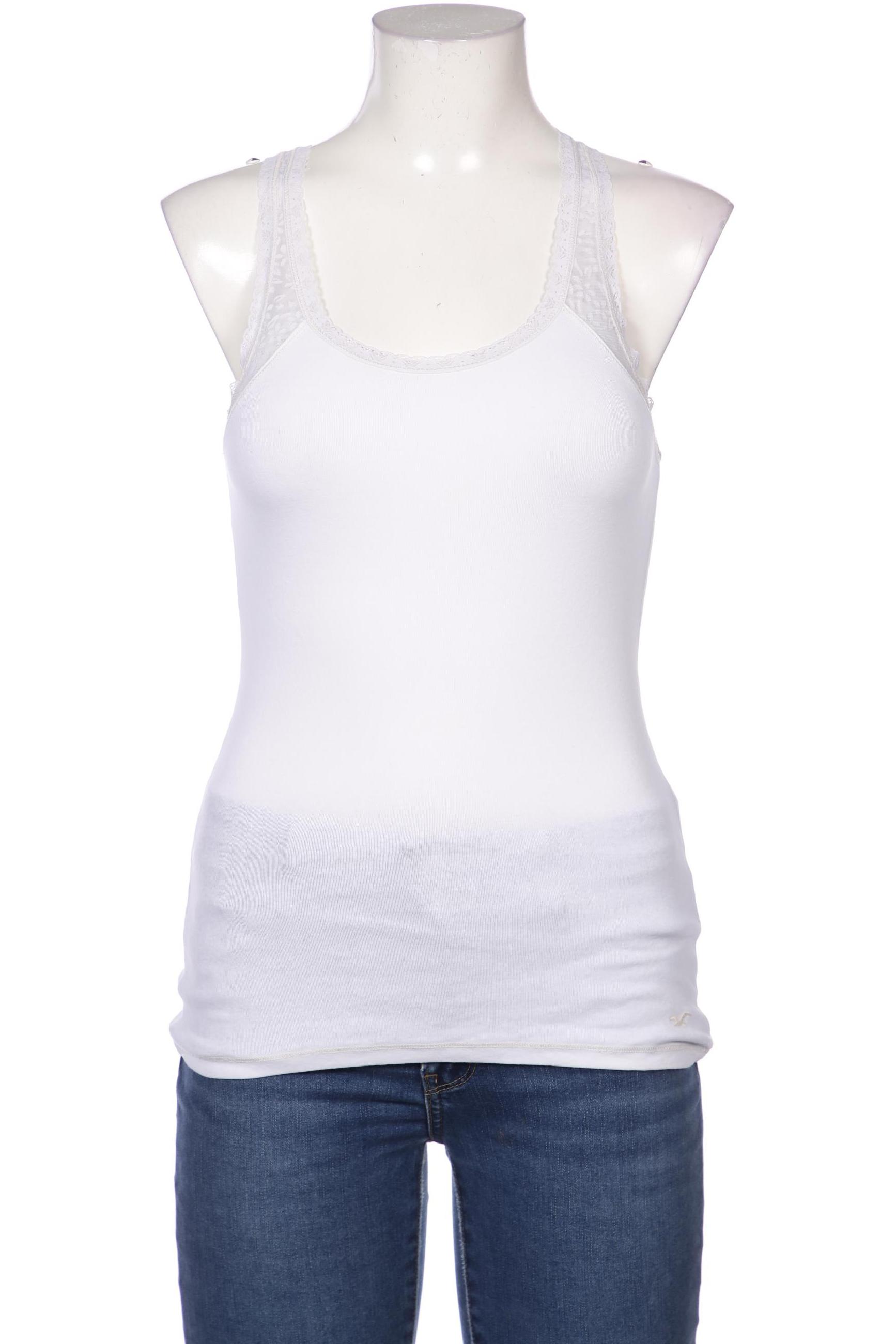 

Hollister Damen Top, weiß, Gr. 38