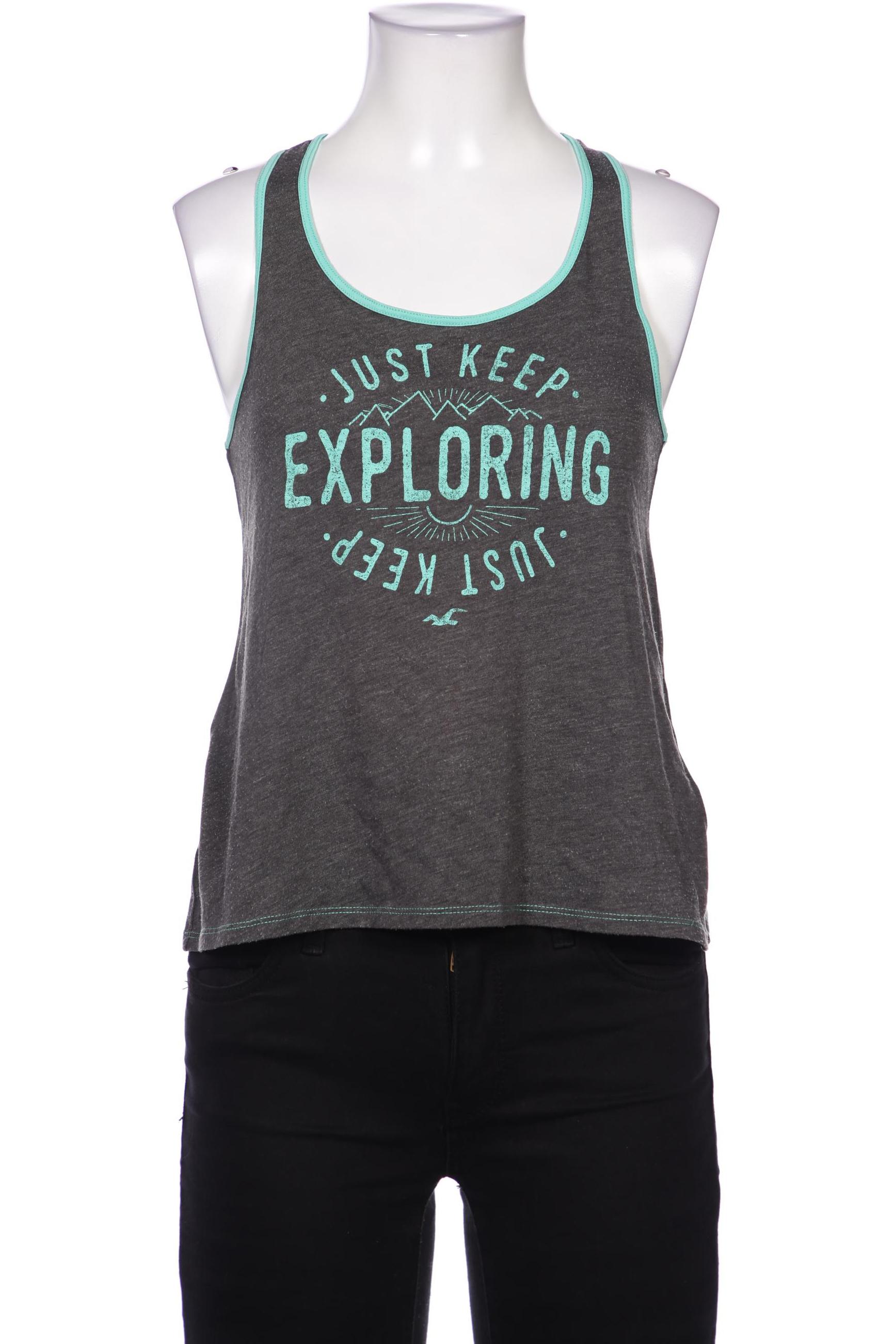 

Hollister Damen Top, grau, Gr. 34