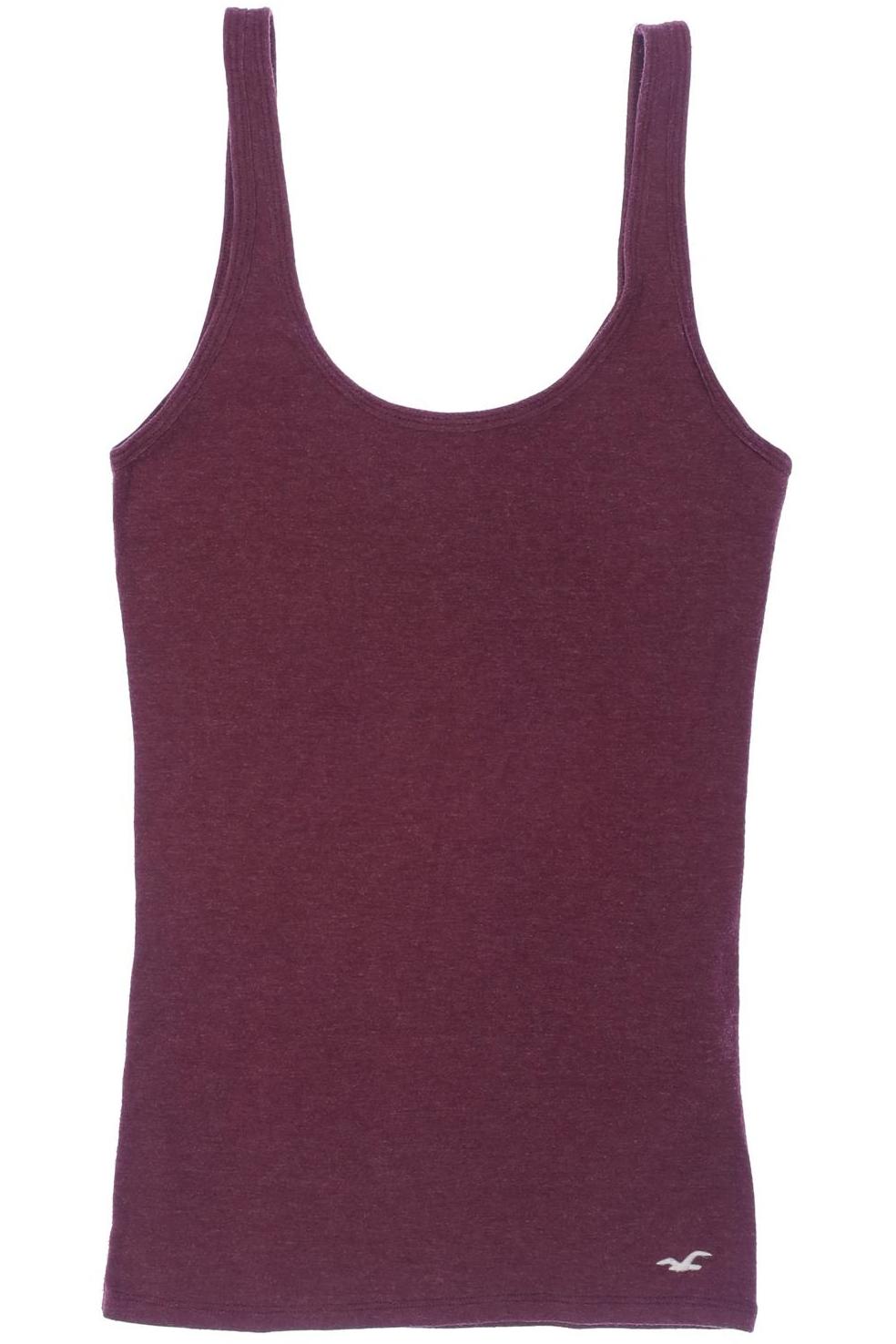

Hollister Damen Top, bordeaux, Gr. 38