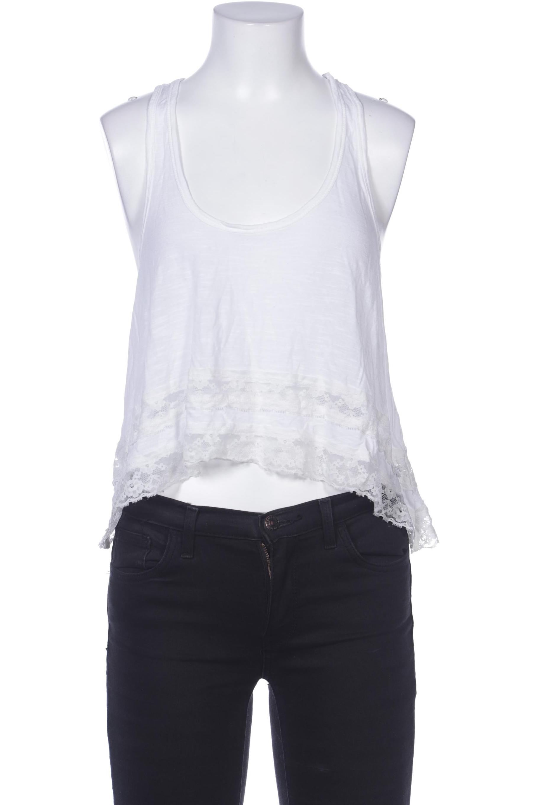 

Hollister Damen Top, weiß, Gr. 36