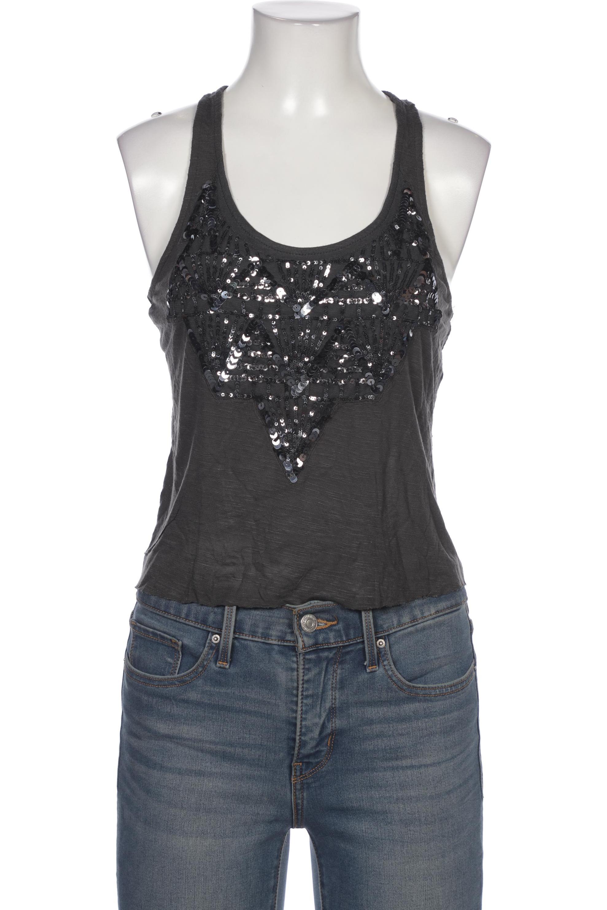 

Hollister Damen Top, grau, Gr. 34