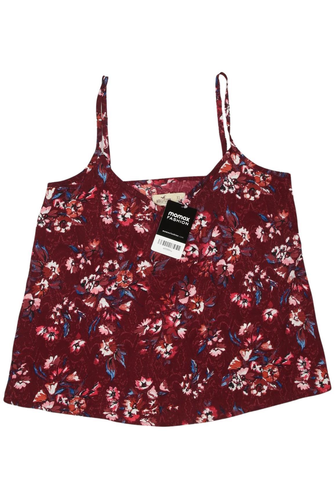 

Hollister Damen Top, bordeaux, Gr. 34