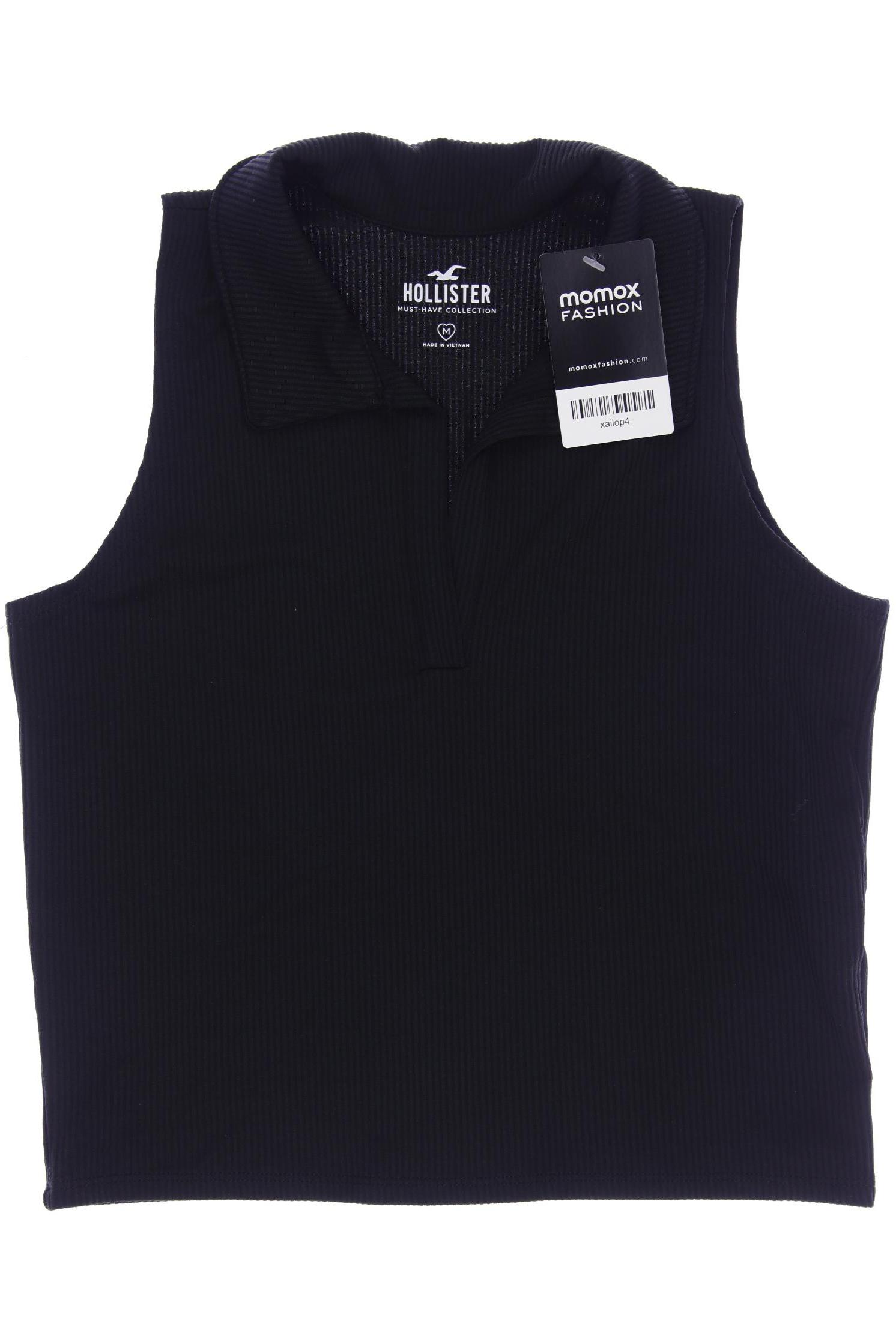 

Hollister Damen Top, schwarz, Gr. 38