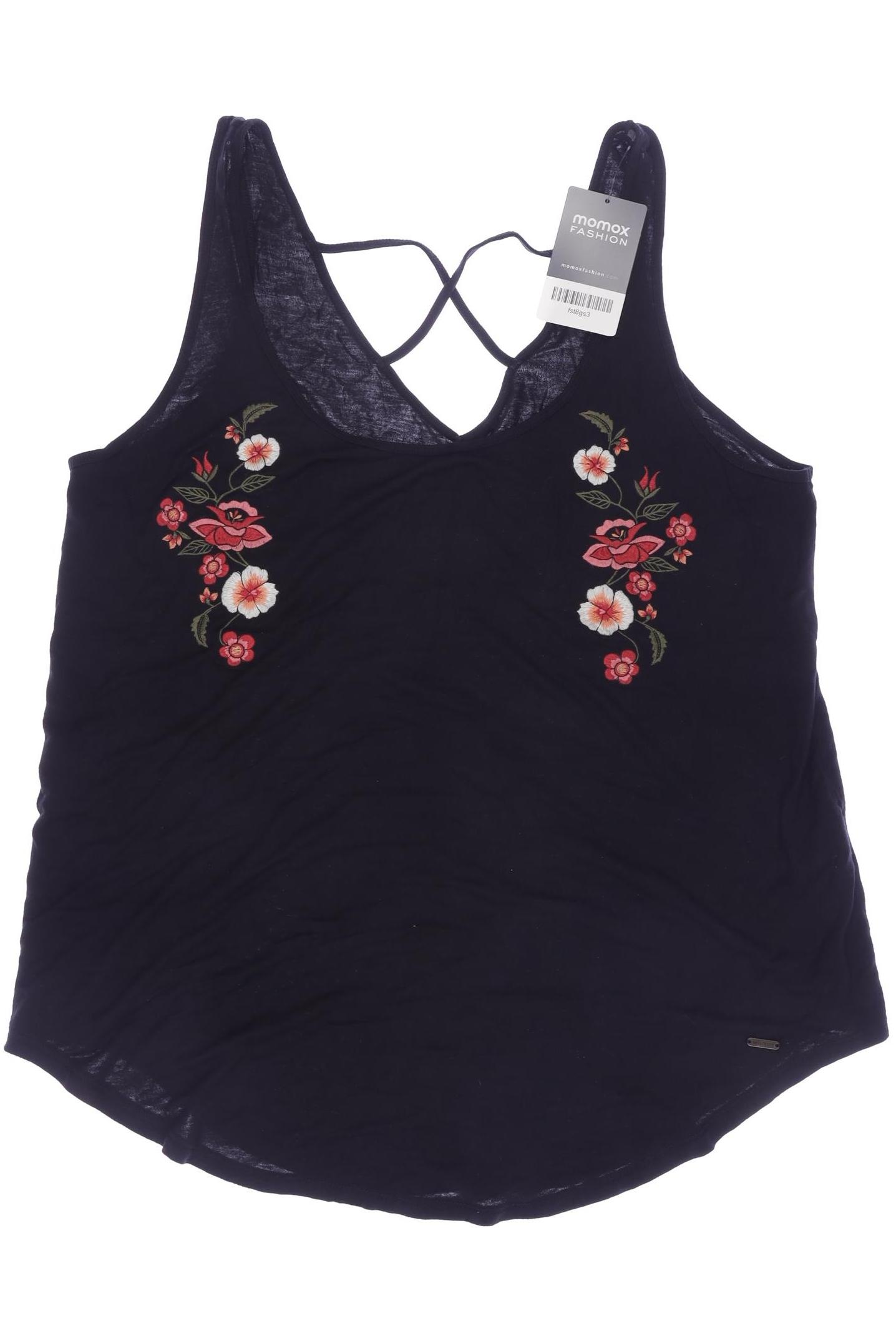 

Hollister Damen Top, schwarz, Gr. 42