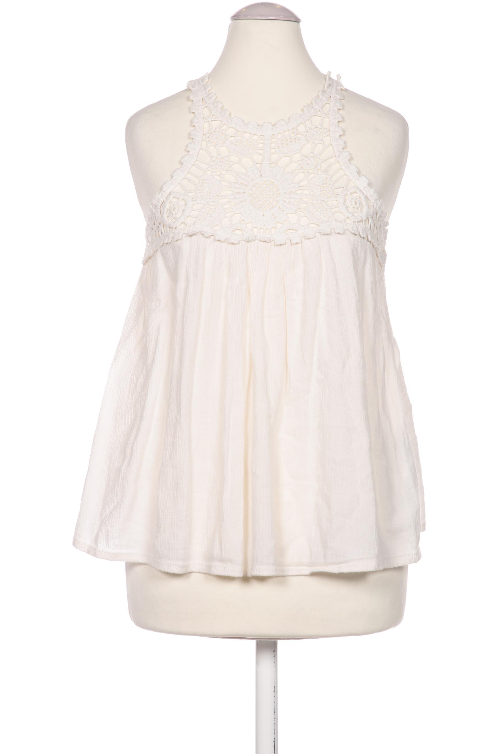 

Hollister Damen Top, cremeweiß, Gr. 34
