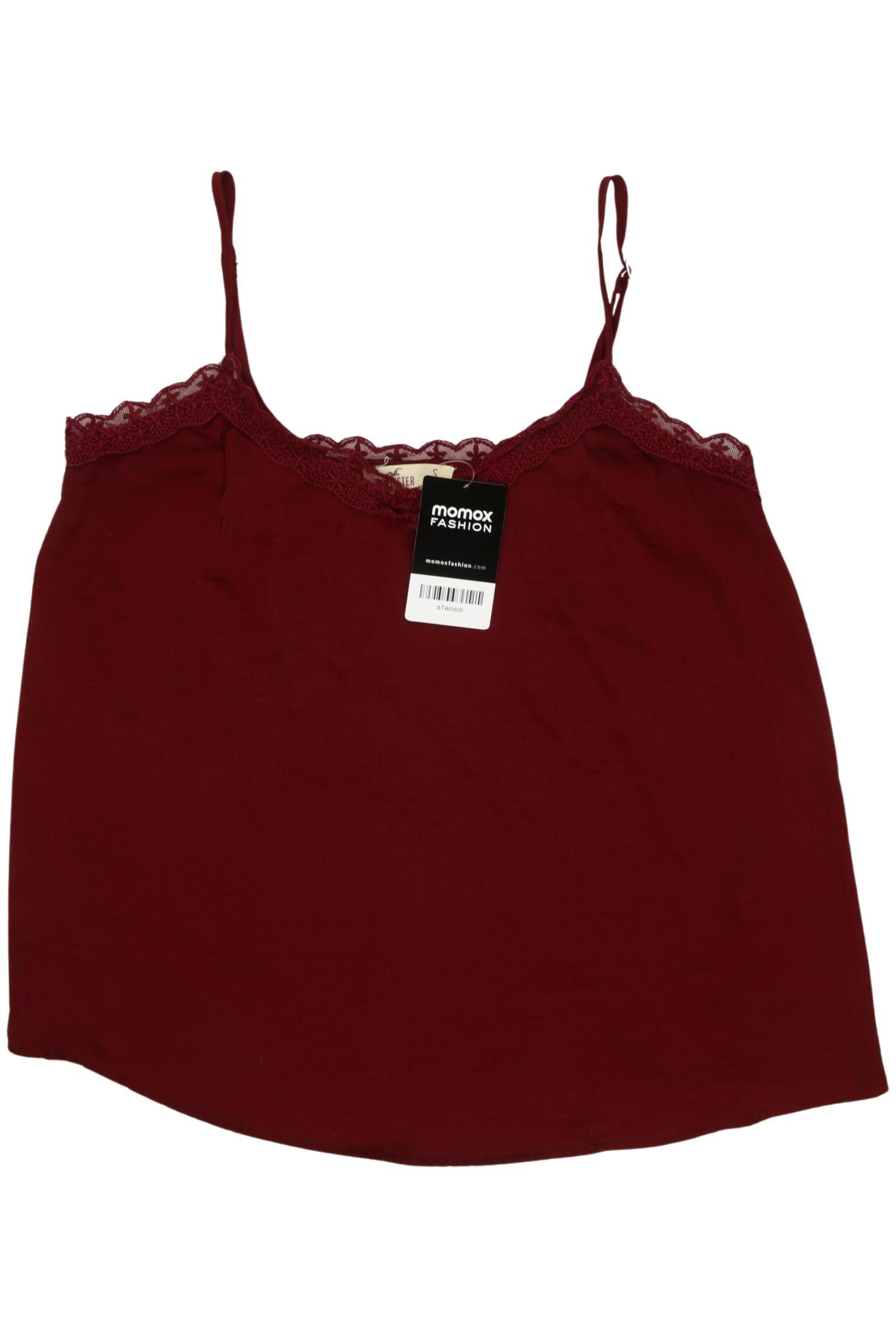 

Hollister Damen Top, bordeaux, Gr. 36