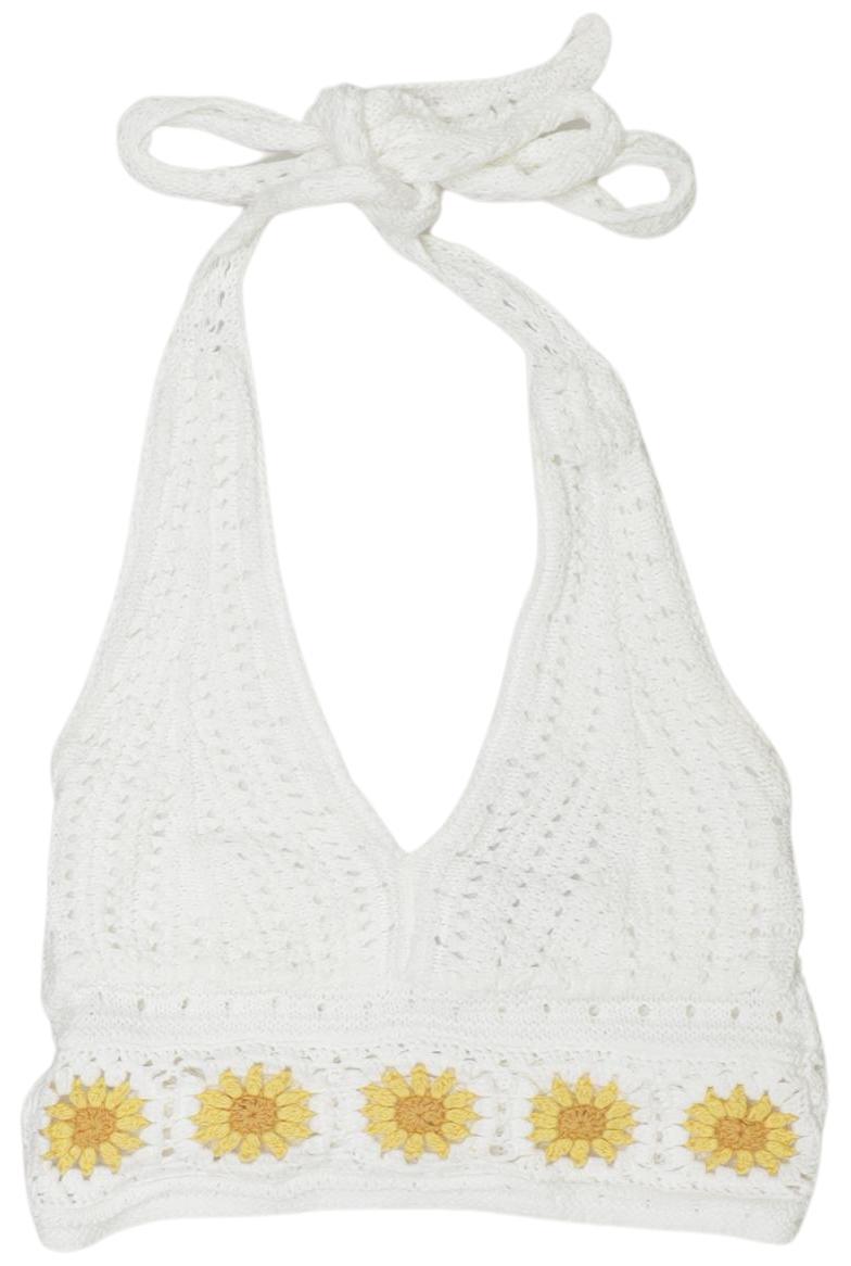 

Hollister Damen Top, weiß, Gr. 34
