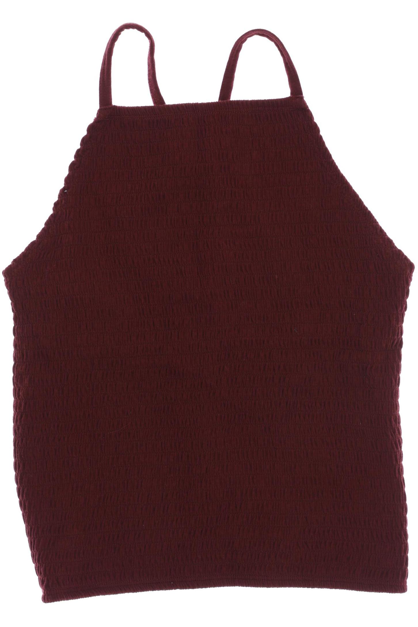 

Hollister Damen Top, bordeaux, Gr. 34