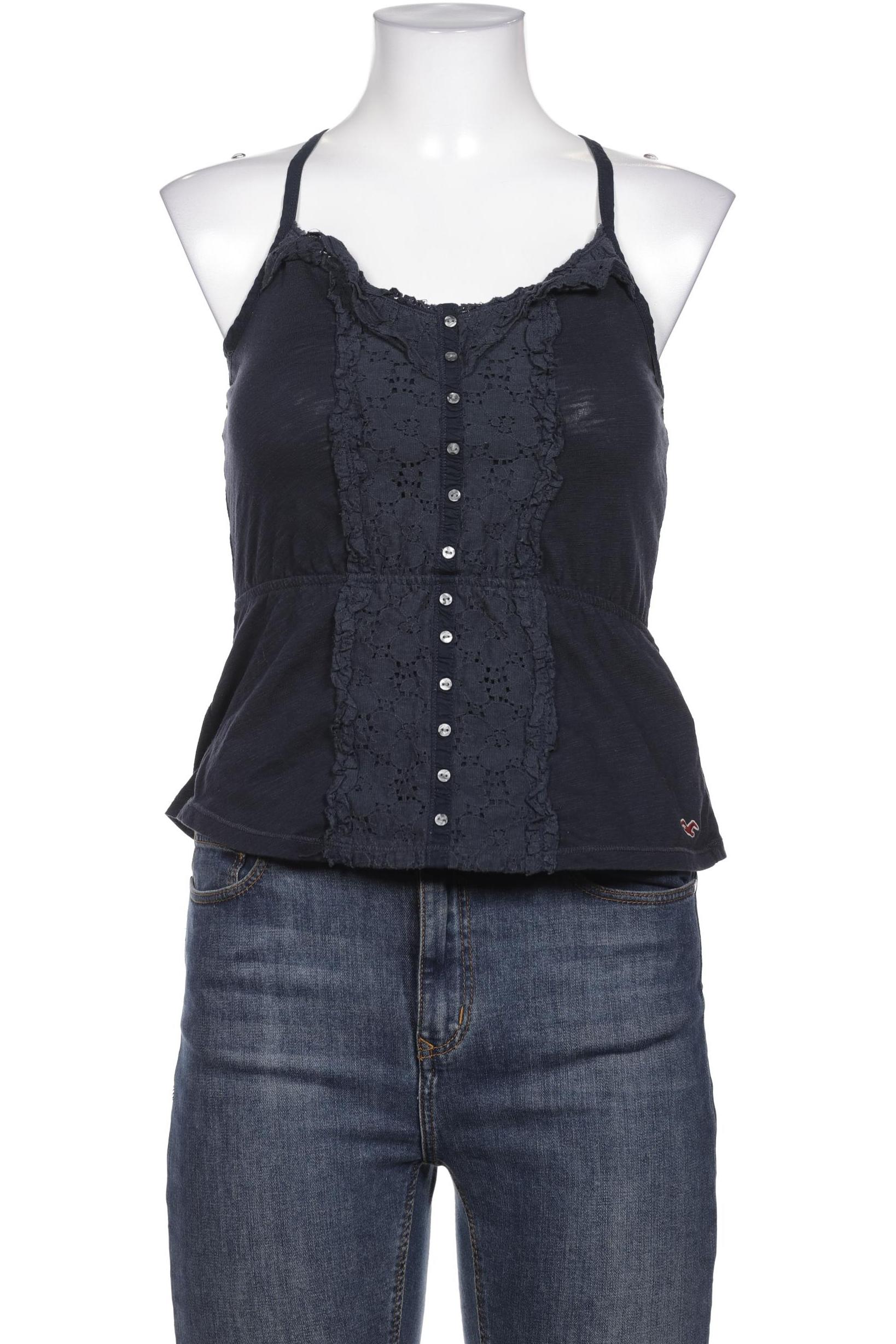

Hollister Damen Top, marineblau, Gr. 36