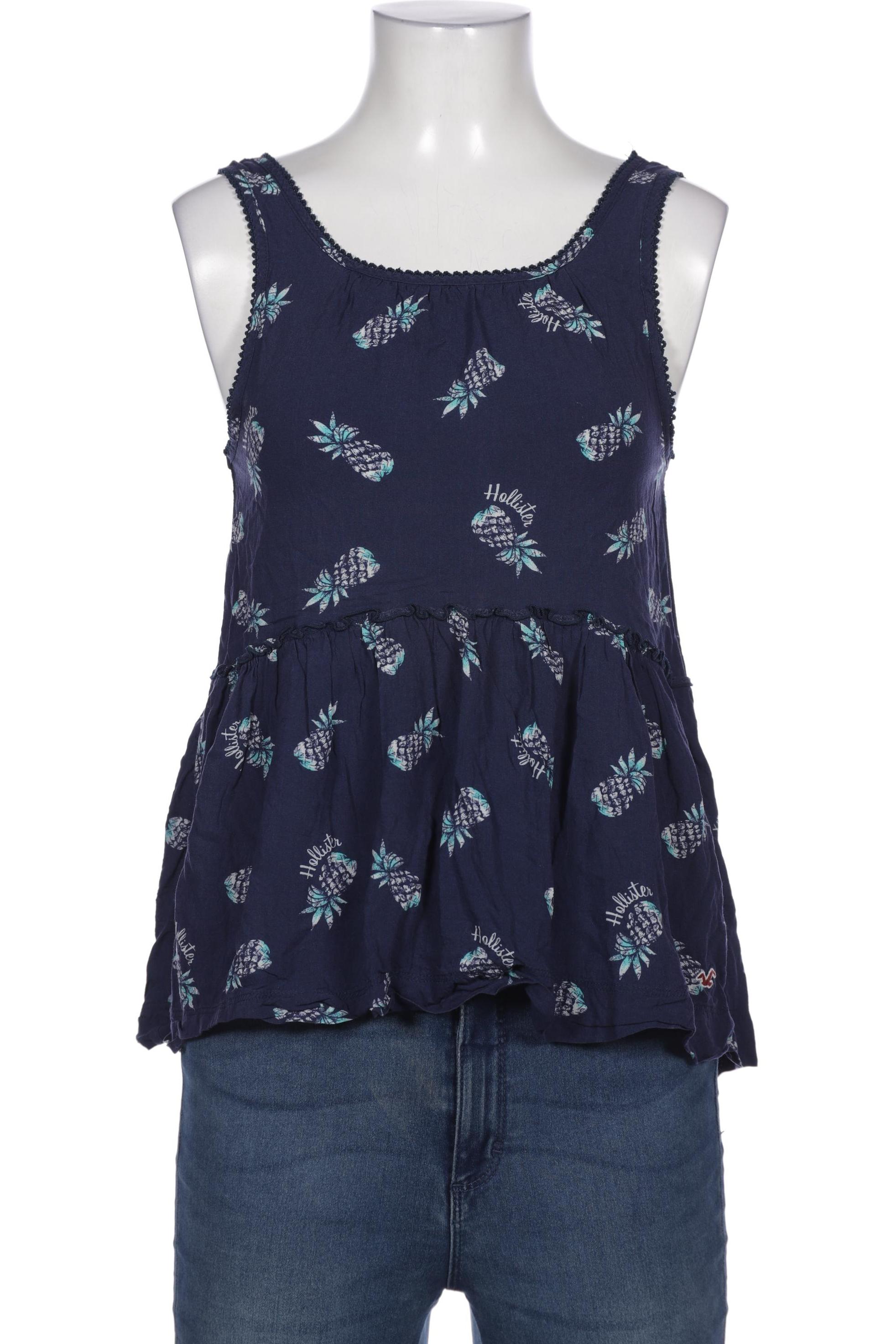 

Hollister Damen Top, marineblau, Gr. 34