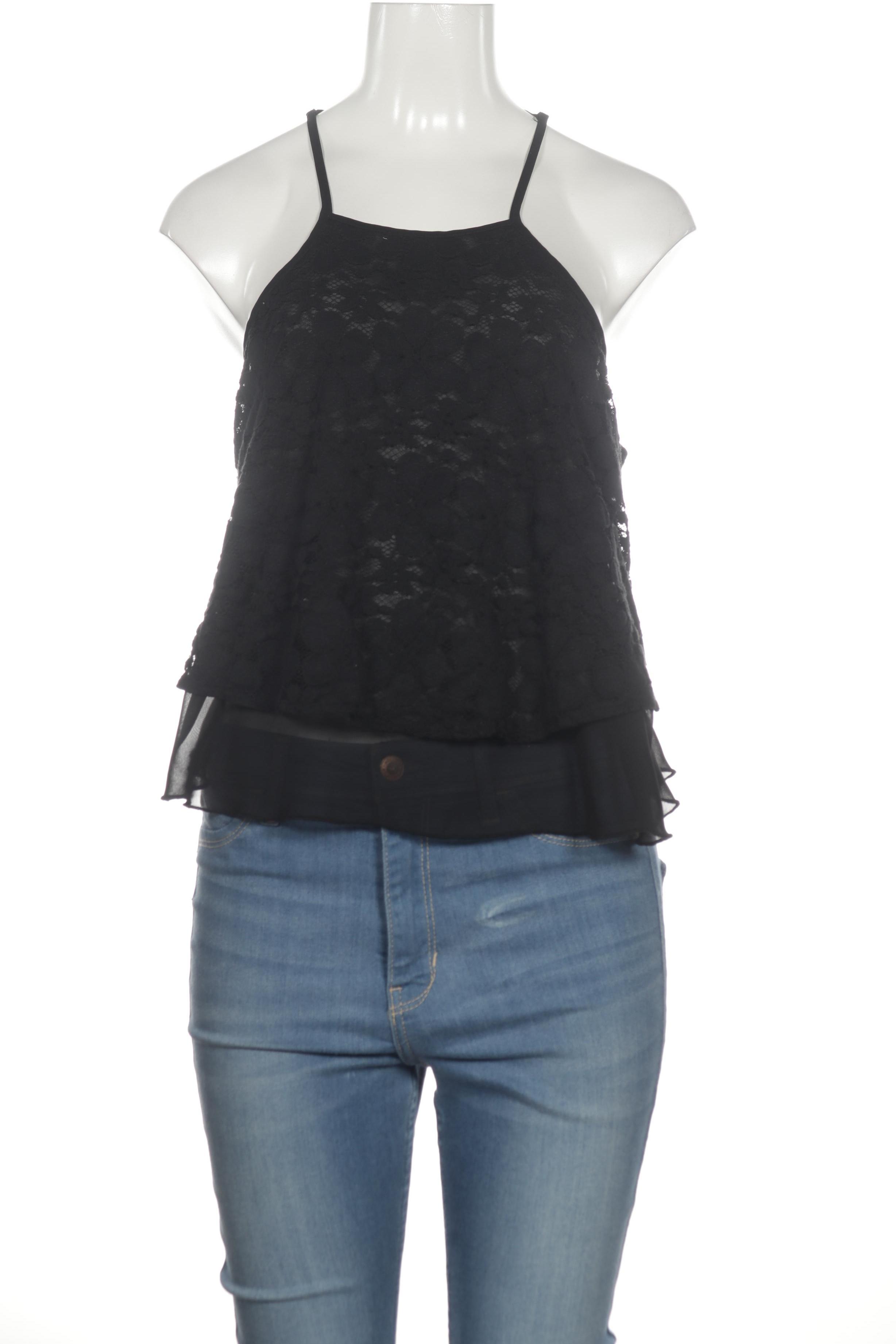 

Hollister Damen Top, schwarz, Gr. 36