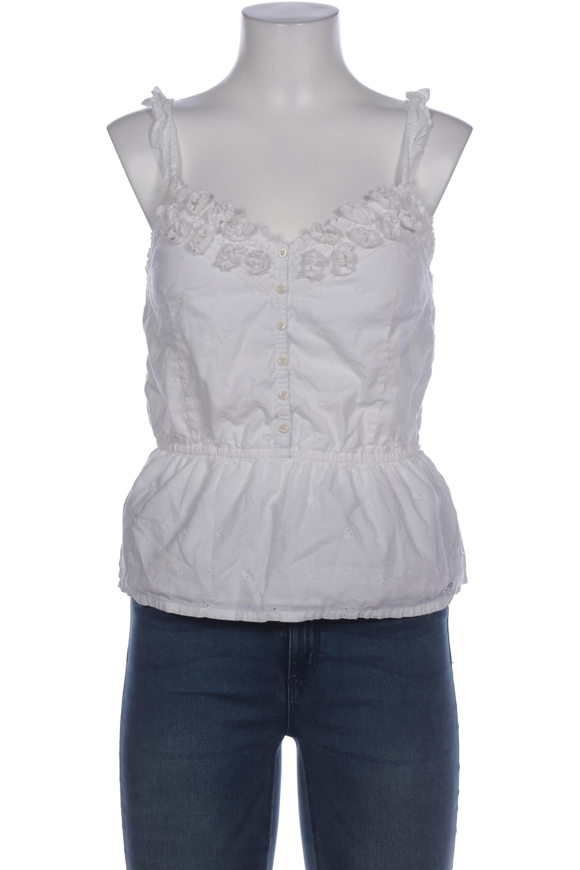 

Hollister Damen Top, weiß, Gr. 42