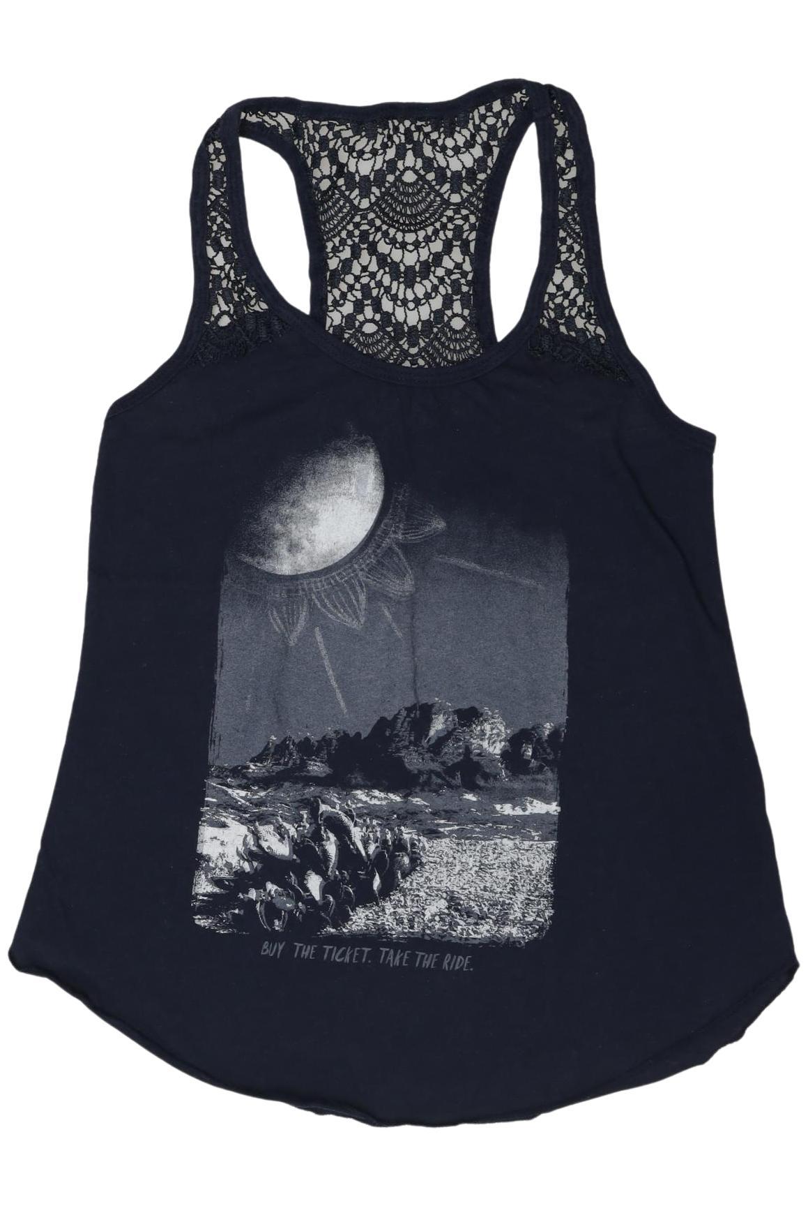 

Hollister Damen Top, marineblau, Gr. 34