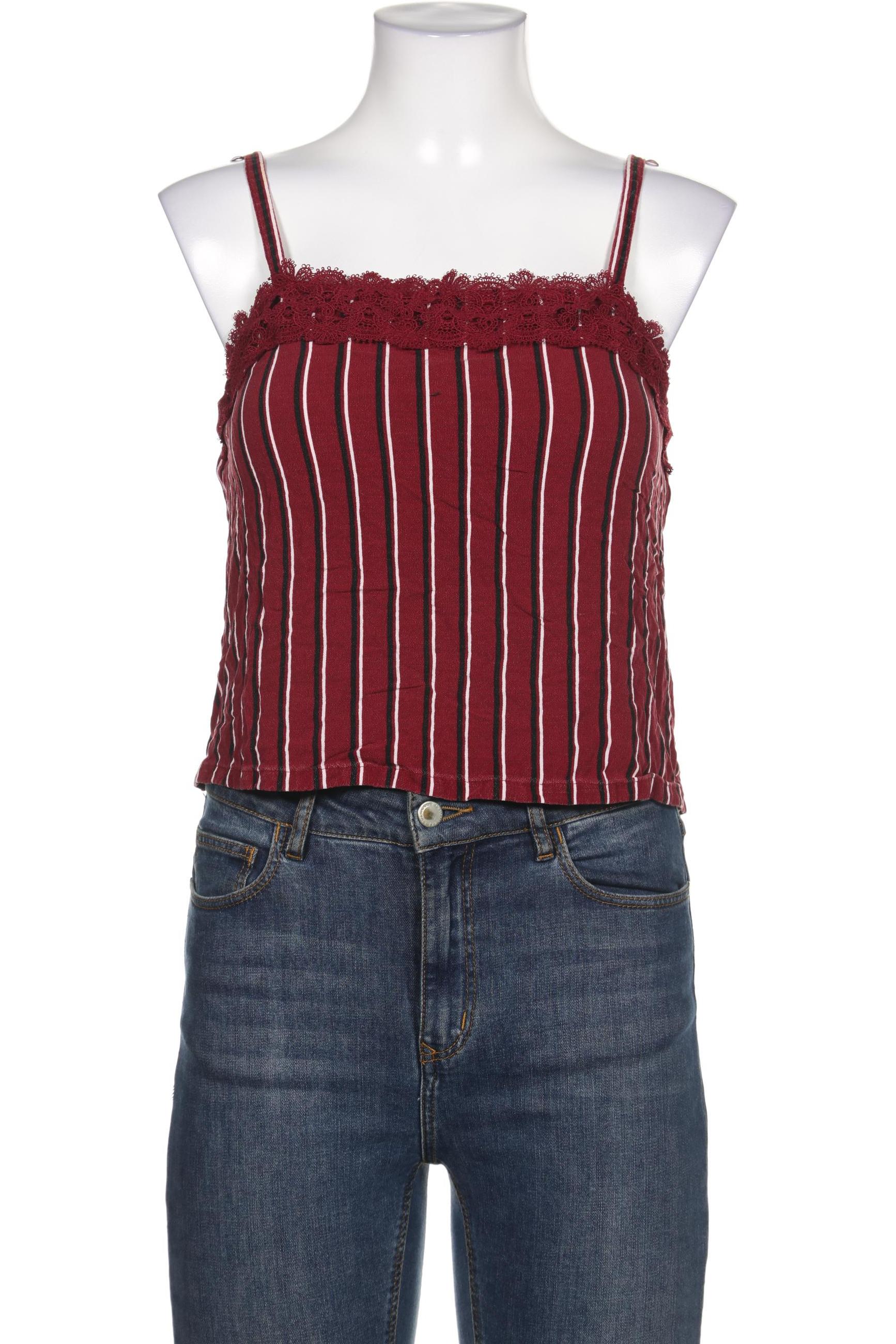 

Hollister Damen Top, bordeaux, Gr. 36