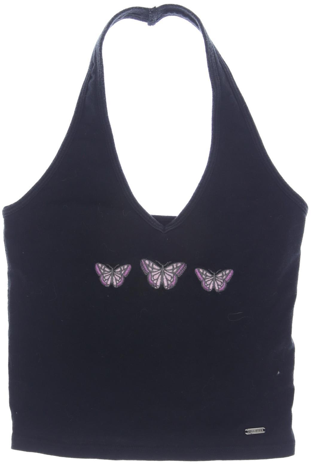 

Hollister Damen Top, schwarz, Gr. 34