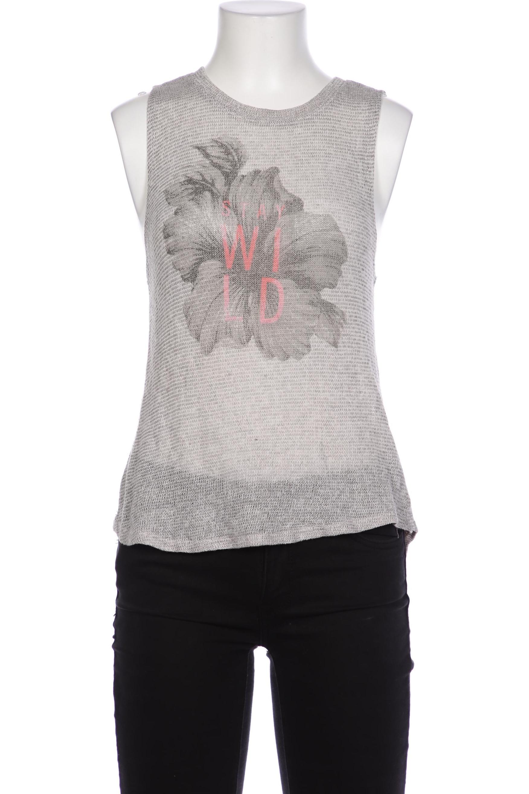 

Hollister Damen Top, grau, Gr. 36
