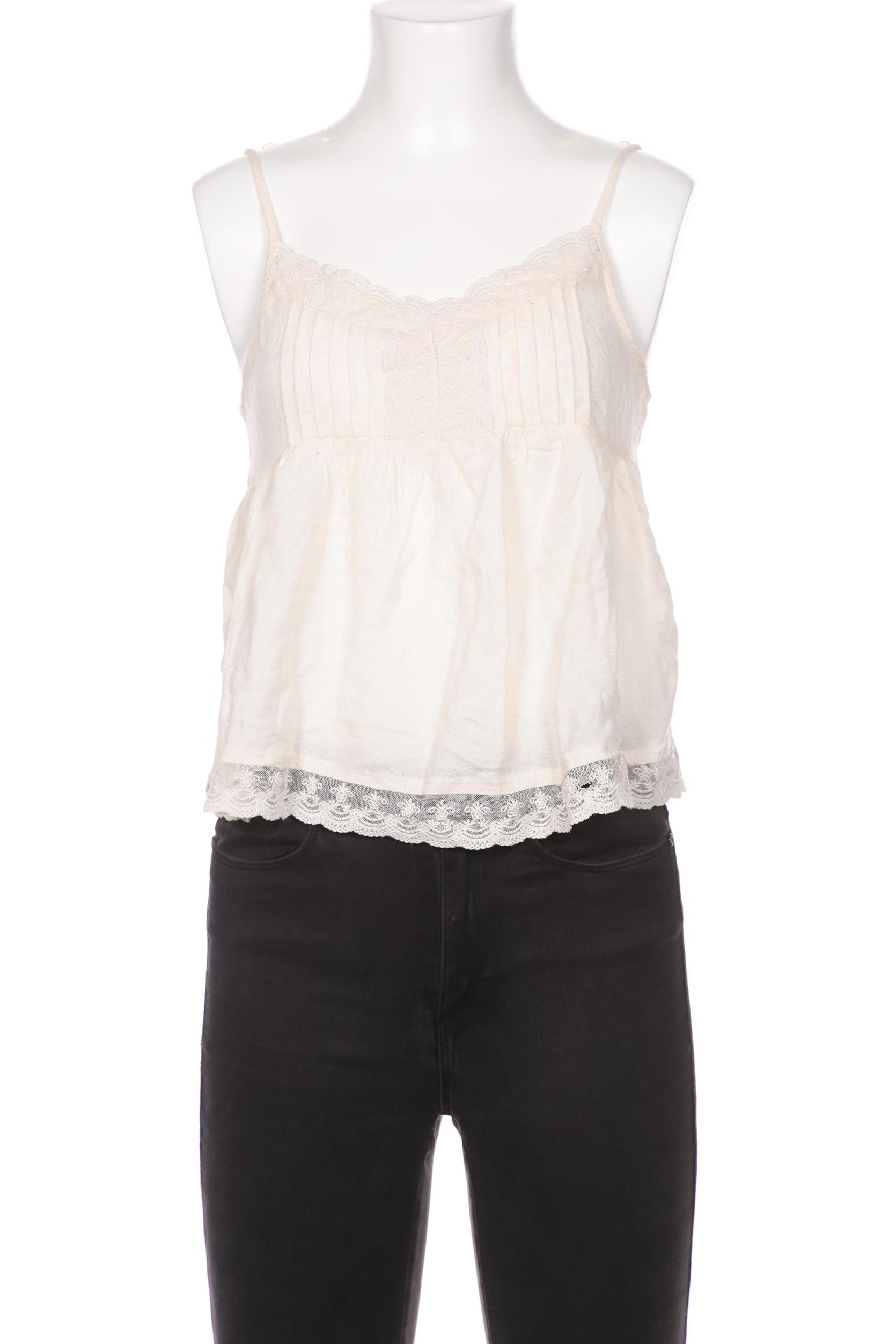 

Hollister Damen Top, cremeweiß, Gr. 34