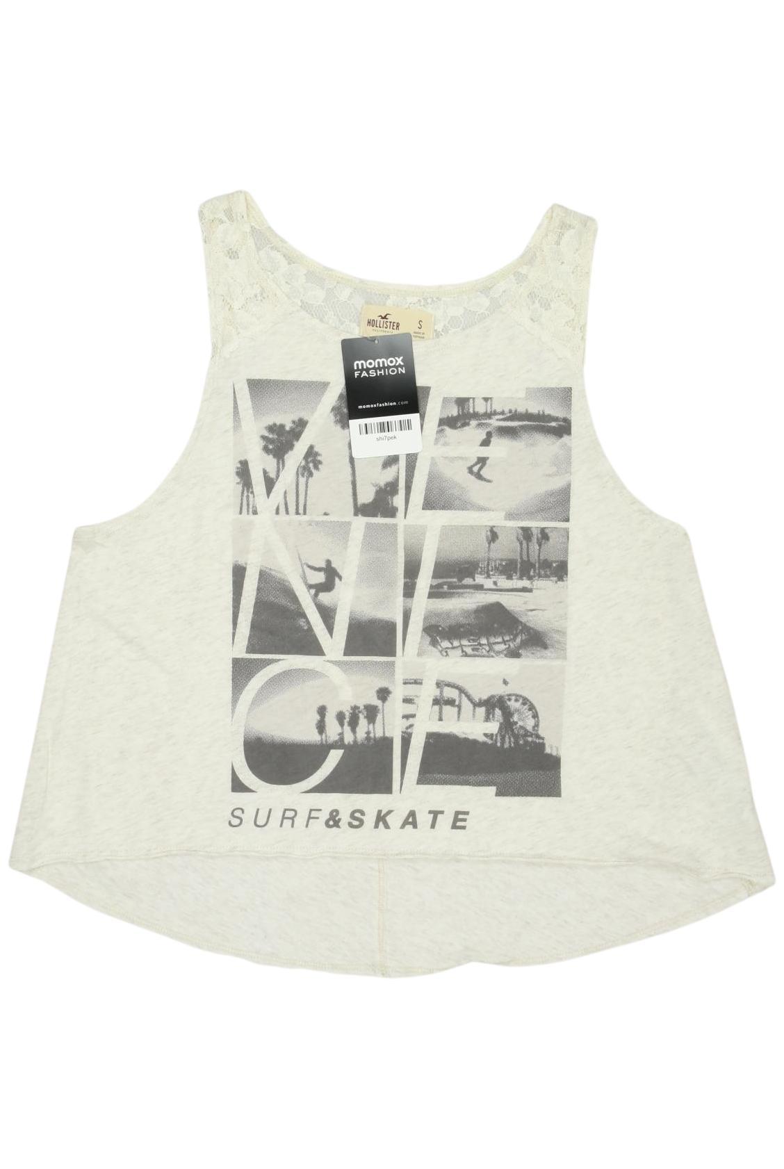 

Hollister Damen Top, cremeweiß, Gr. 36