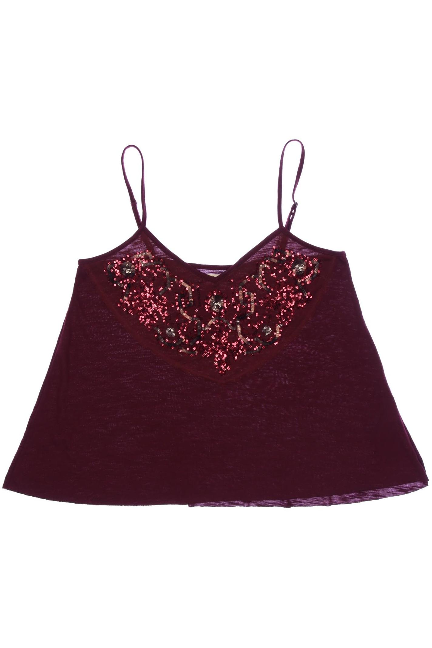 

Hollister Damen Top, bordeaux, Gr. 36