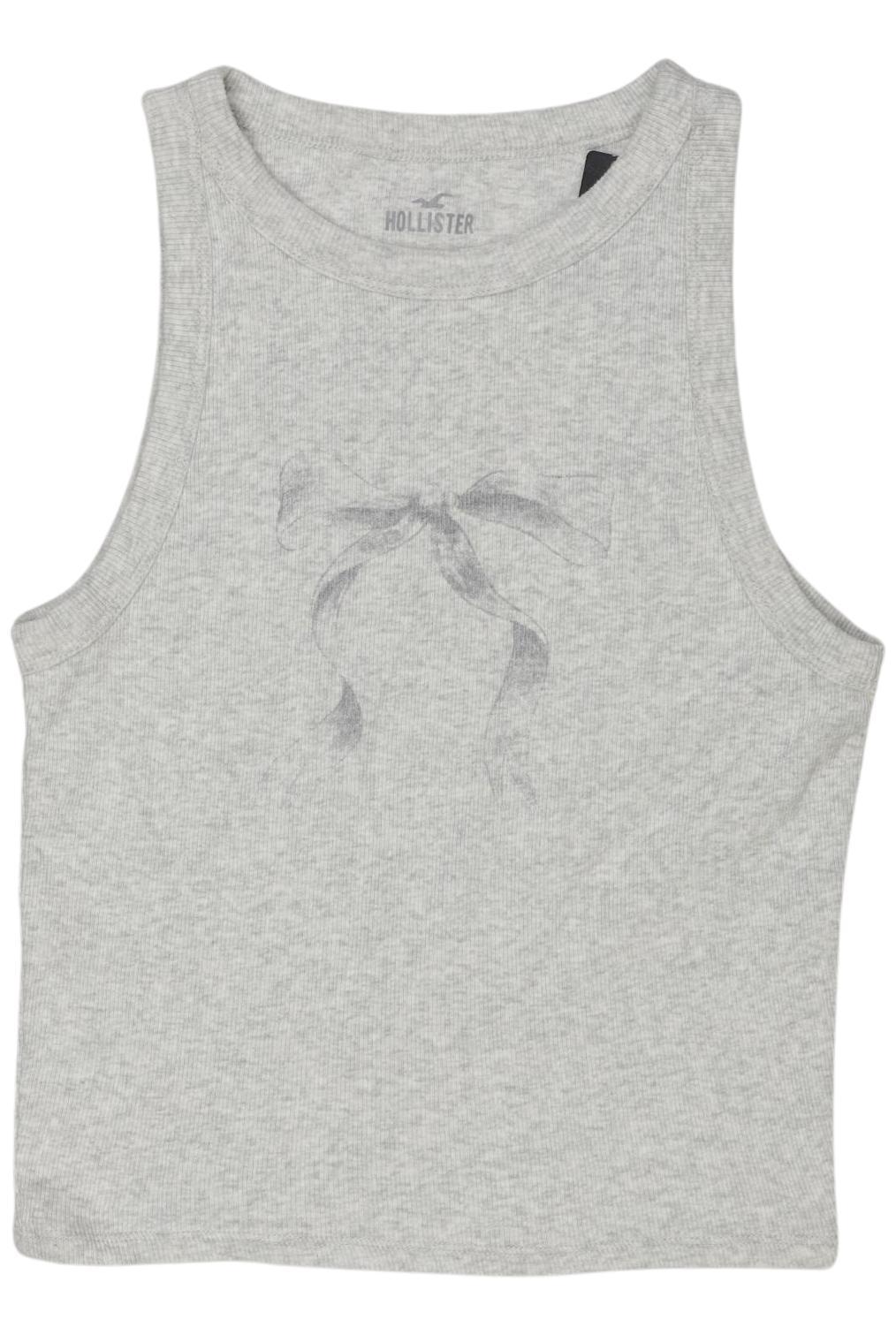 

Hollister Damen Top, grau, Gr. 36