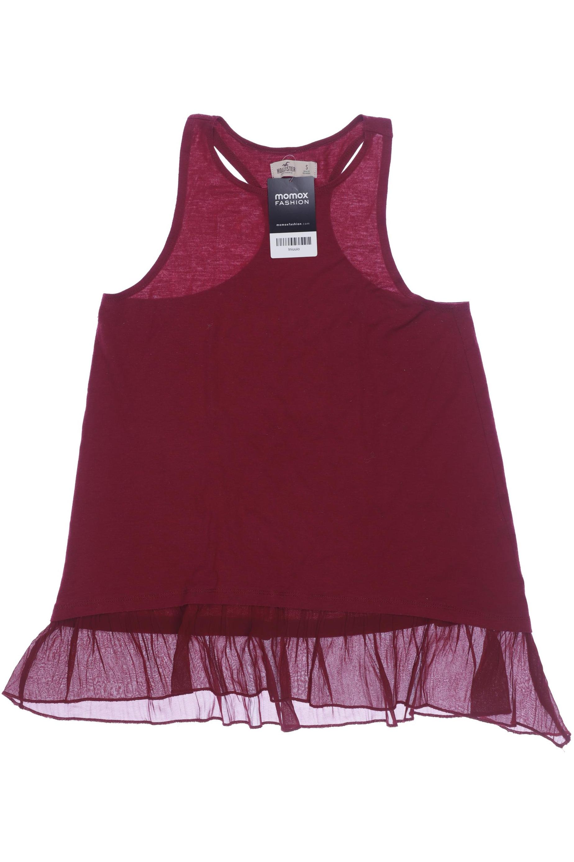 

Hollister Damen Top, bordeaux, Gr. 36