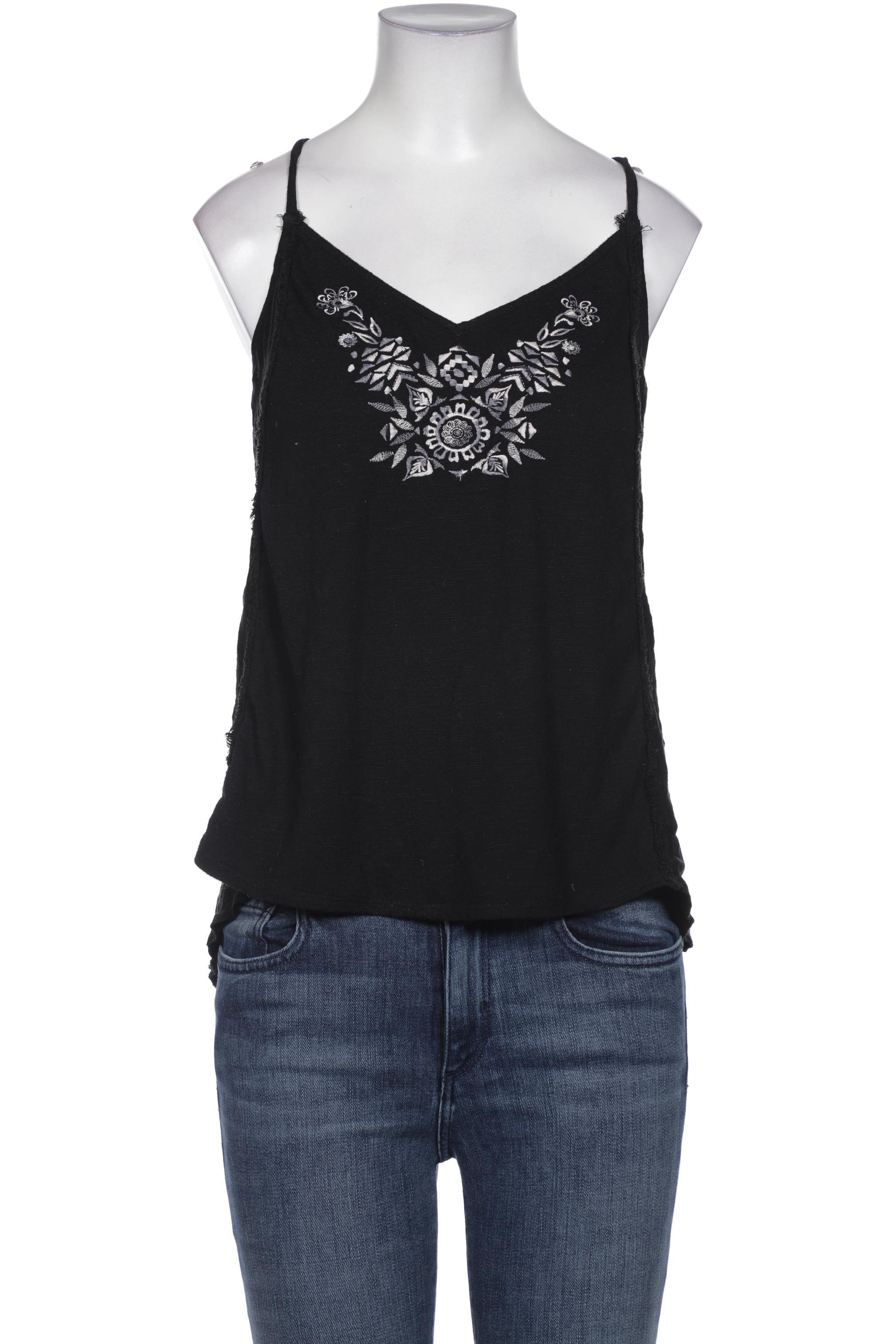 

Hollister Damen Top, schwarz, Gr. 38