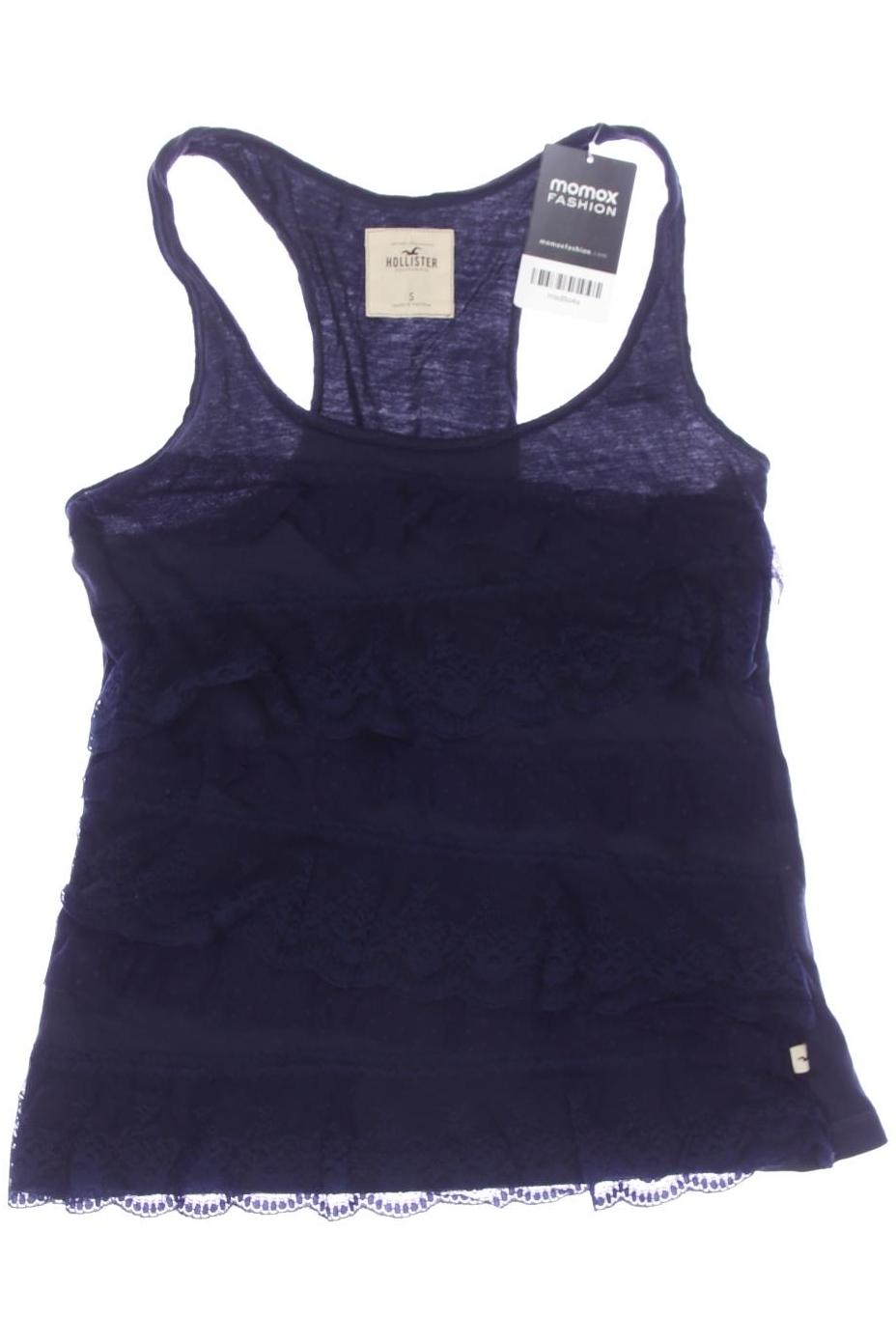 

Hollister Damen Top, marineblau, Gr. 36