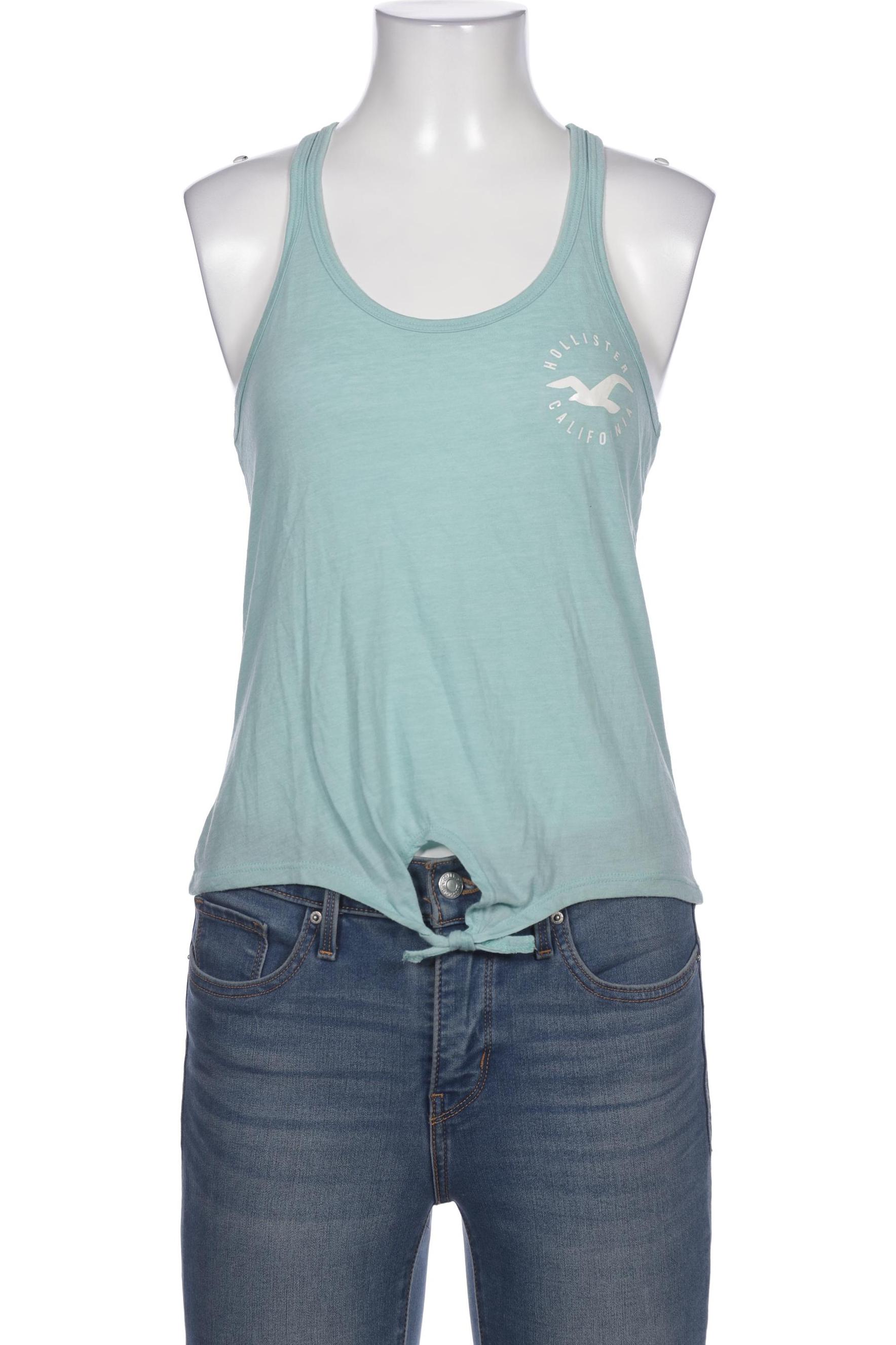 

Hollister Damen Top, türkis, Gr. 34