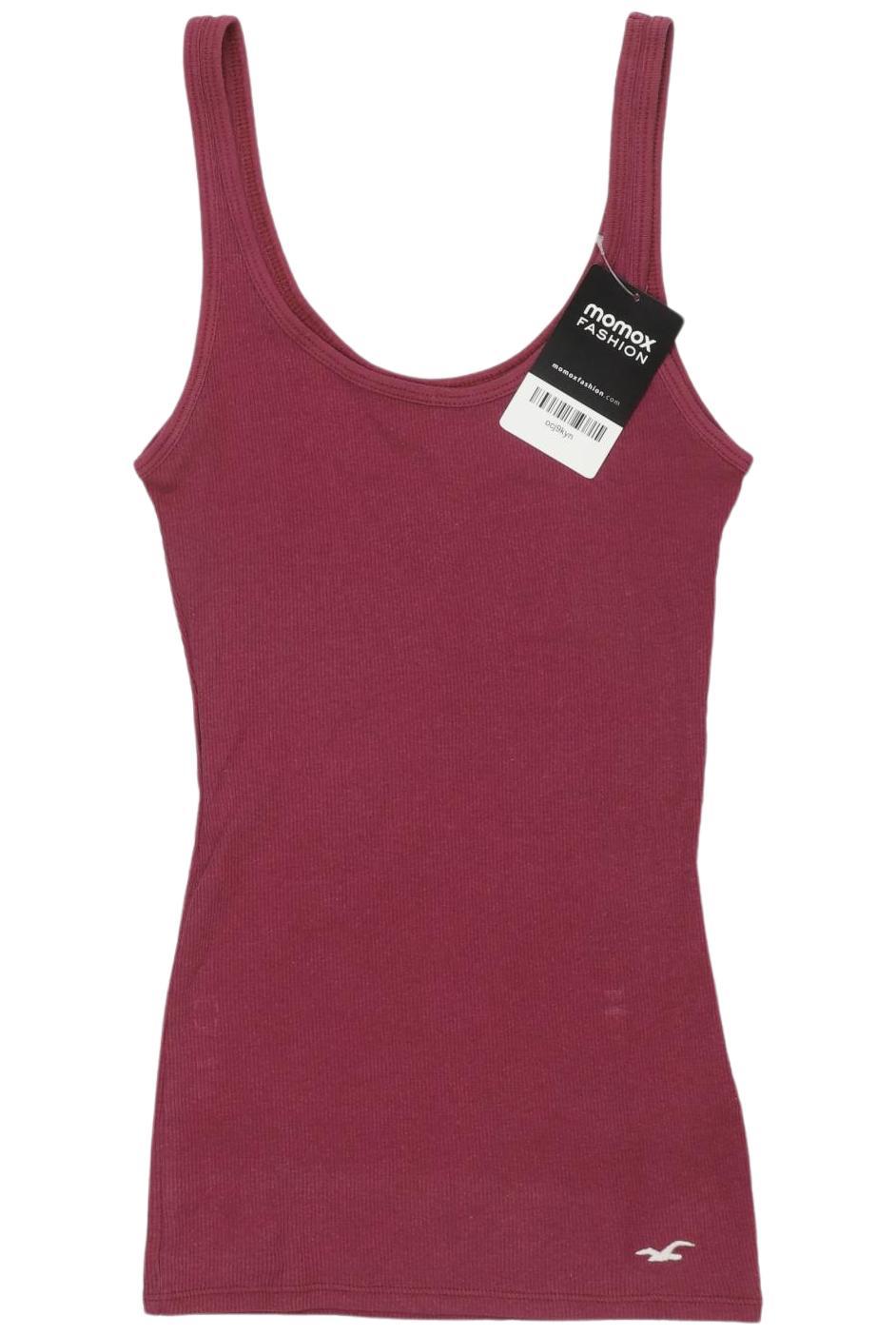 

Hollister Damen Top, bordeaux, Gr. 34