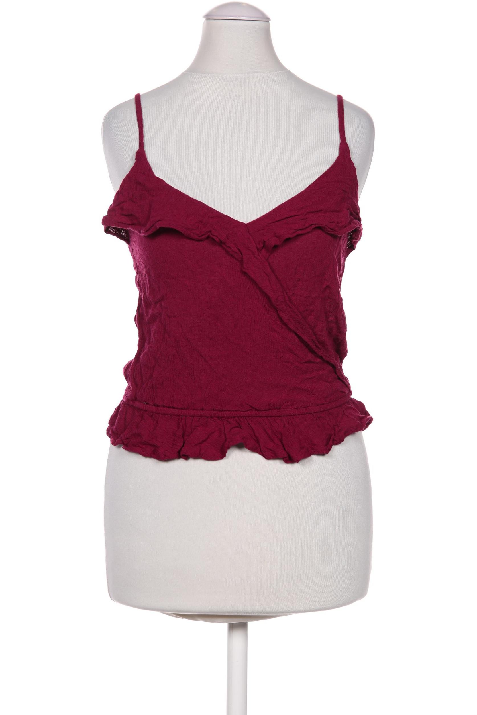 

Hollister Damen Top, bordeaux, Gr. 34
